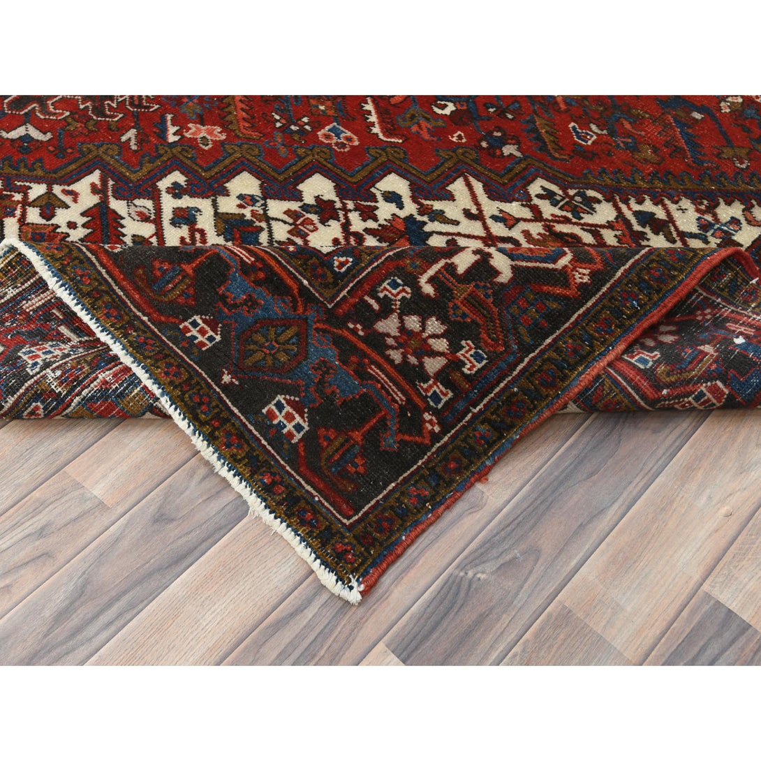 Handmade rugs, Carpet Culture Rugs, Rugs NYC, Hand Knotted Heriz Area Rug > Design# CCSR85279 > Size: 8'-3" x 11'-0"