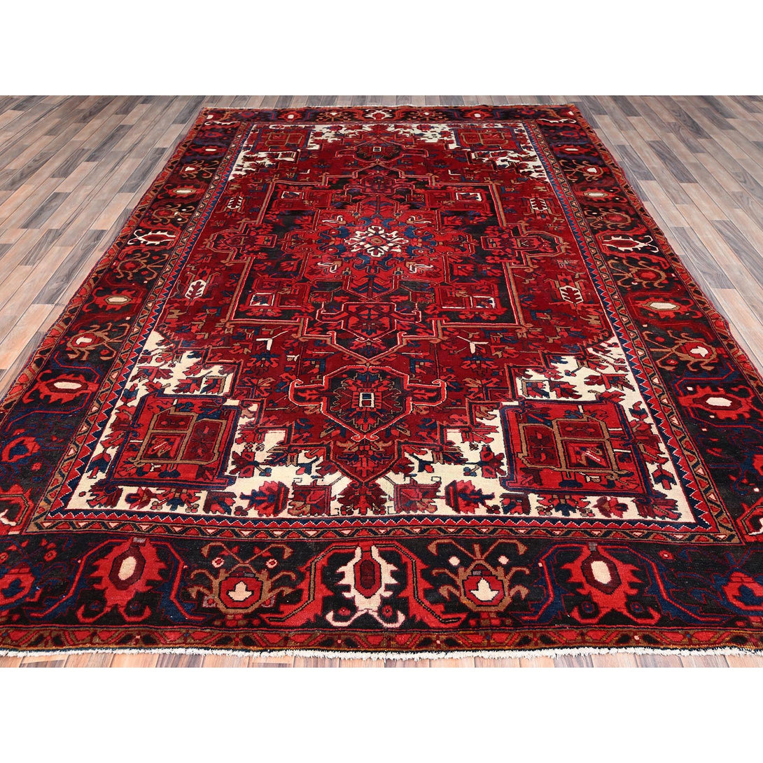 Hand Knotted Decorative Rugs Area Rug > Design# CCSR85328 > Size: 7'-10" x 11'-9"
