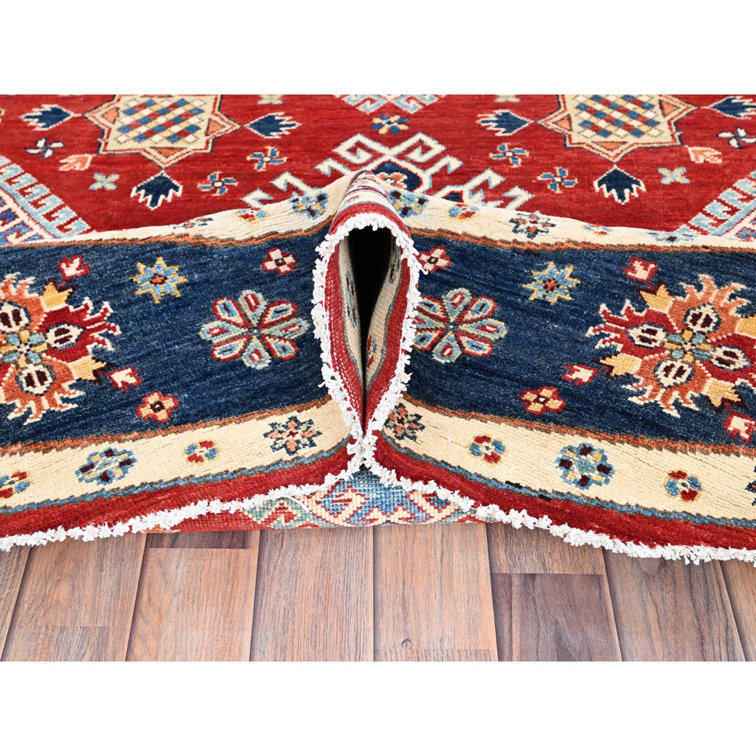 Handmade Kazak Area Rug > Design# CCSR85417 > Size: 7'-10" x 7'-9"