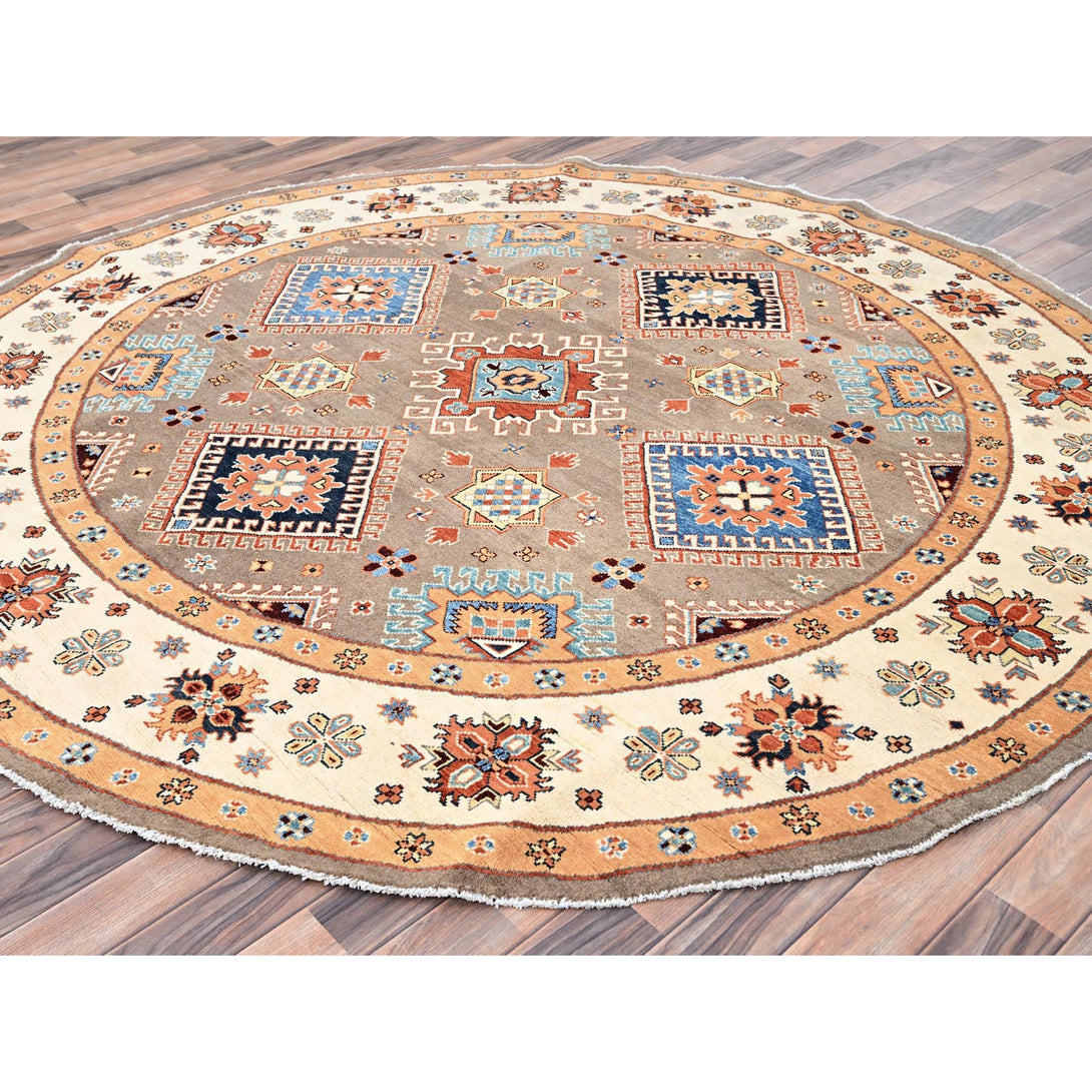 Handmade Kazak Area Rug > Design# CCSR85418 > Size: 8'-0" x 8'-0"