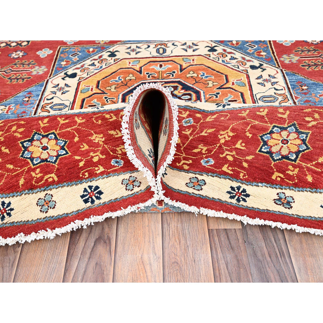 Handmade Kazak Area Rug > Design# CCSR85419 > Size: 7'-10" x 7'-8"