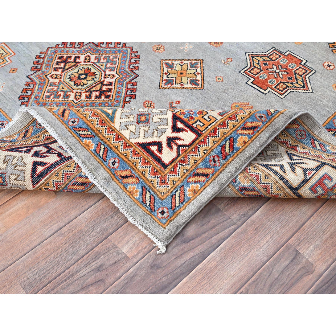Handmade Kazak Area Rug > Design# CCSR85423 > Size: 6'-6" x 9'-8"