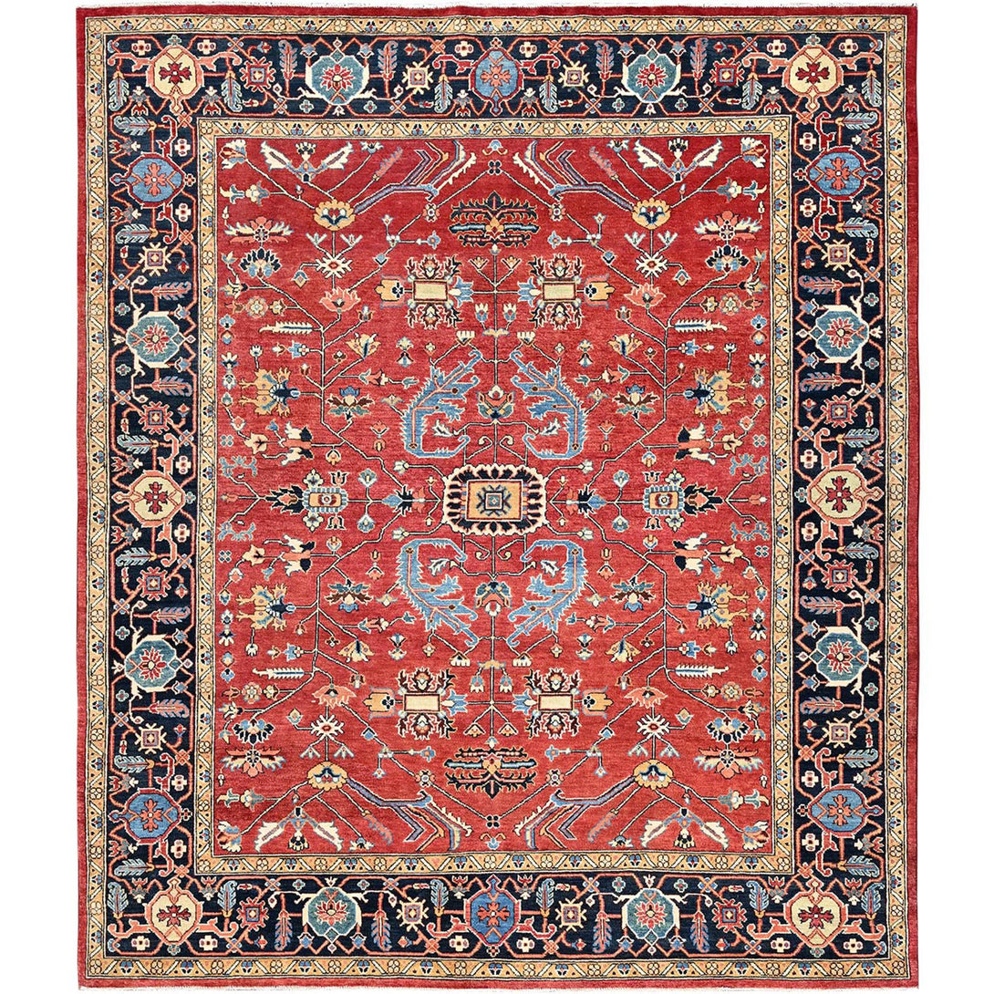 Hand Knotted Decorative Rugs Area Rug > Design# CCSR85433 > Size: 8'-3" x 9'-8"