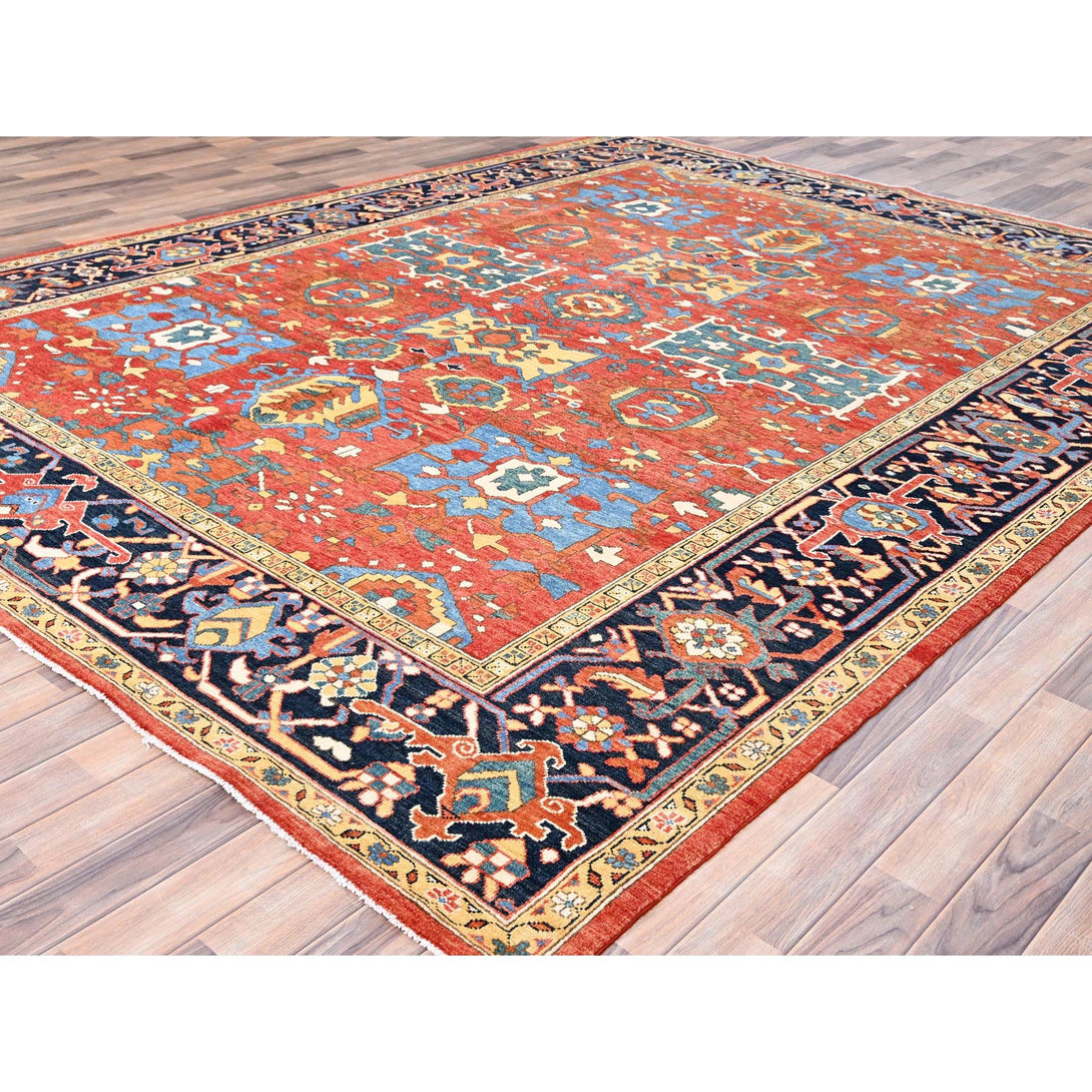 Hand Knotted Decorative Rugs Area Rug > Design# CCSR85436 > Size: 9'-0" x 11'-6"