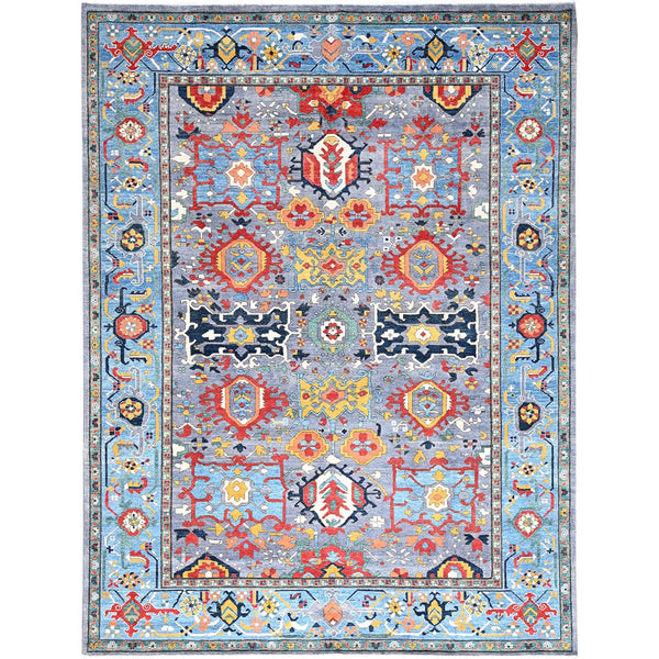 Hand Knotted Decorative Rugs Area Rug > Design# CCSR85438 > Size: 9'-0" x 11'-8"