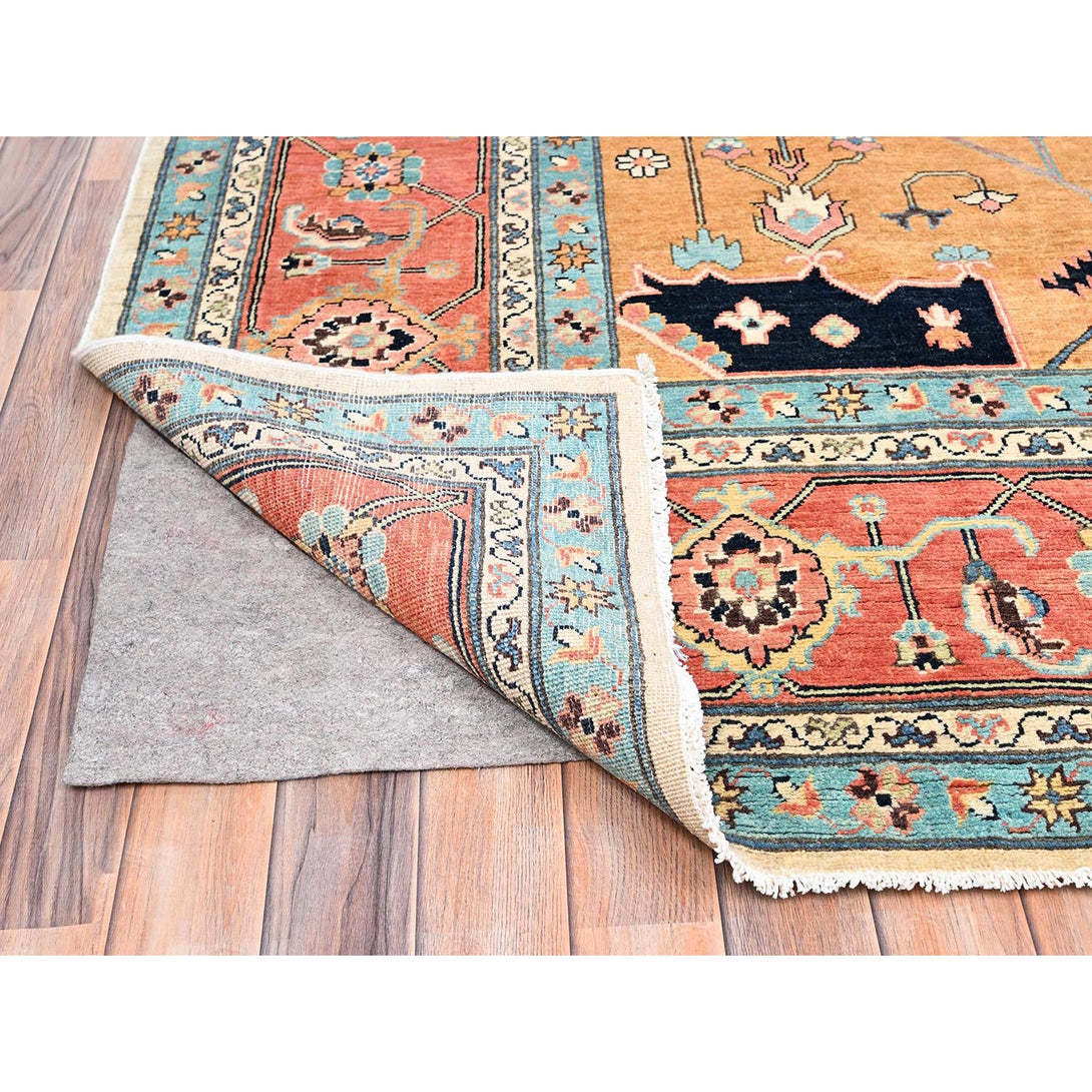 Hand Knotted Decorative Rugs Area Rug > Design# CCSR85439 > Size: 9'-10" x 13'-7"