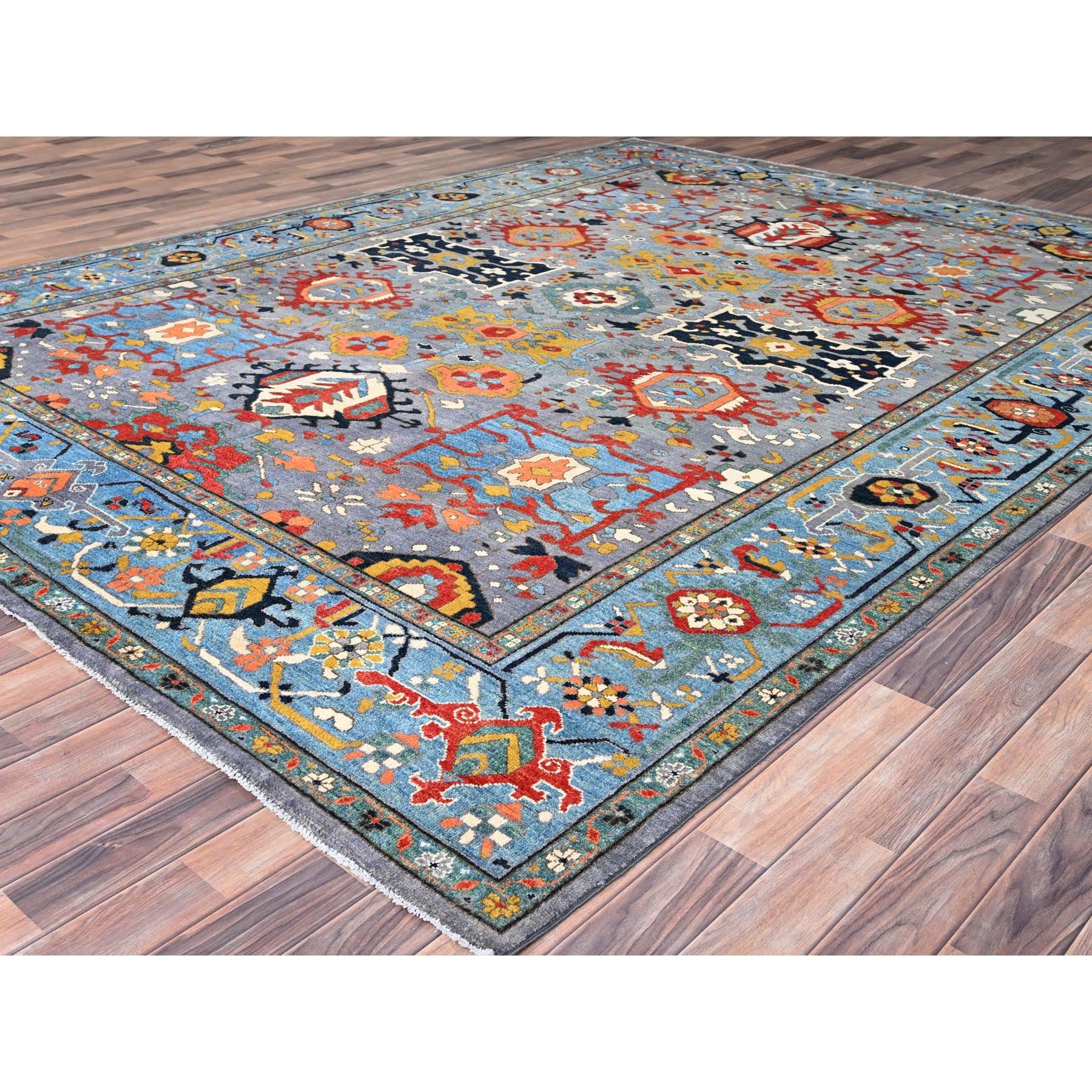 Hand Knotted Decorative Rugs Area Rug > Design# CCSR85443 > Size: 9'-0" x 11'-7"