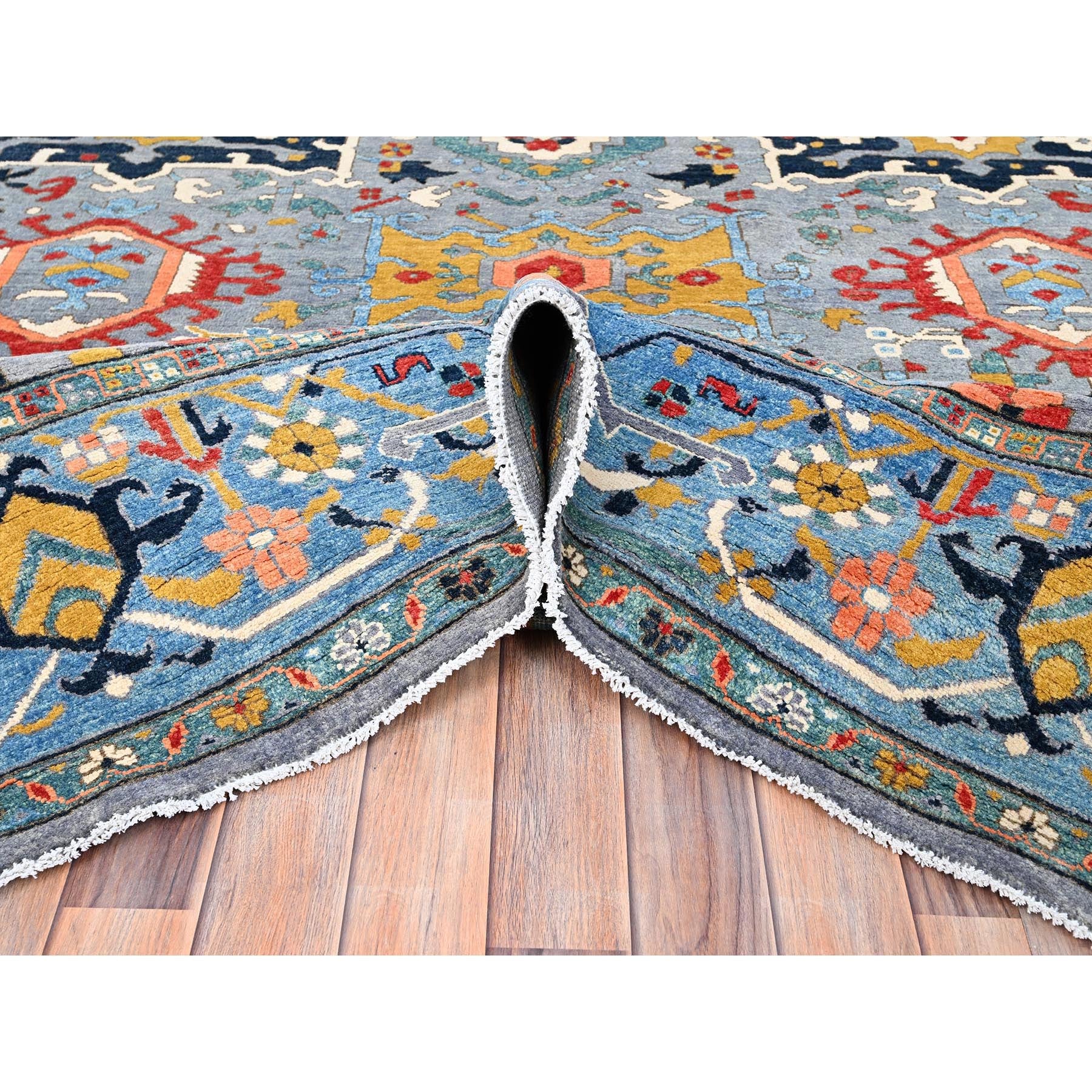 Hand Knotted Decorative Rugs Area Rug > Design# CCSR85443 > Size: 9'-0" x 11'-7"