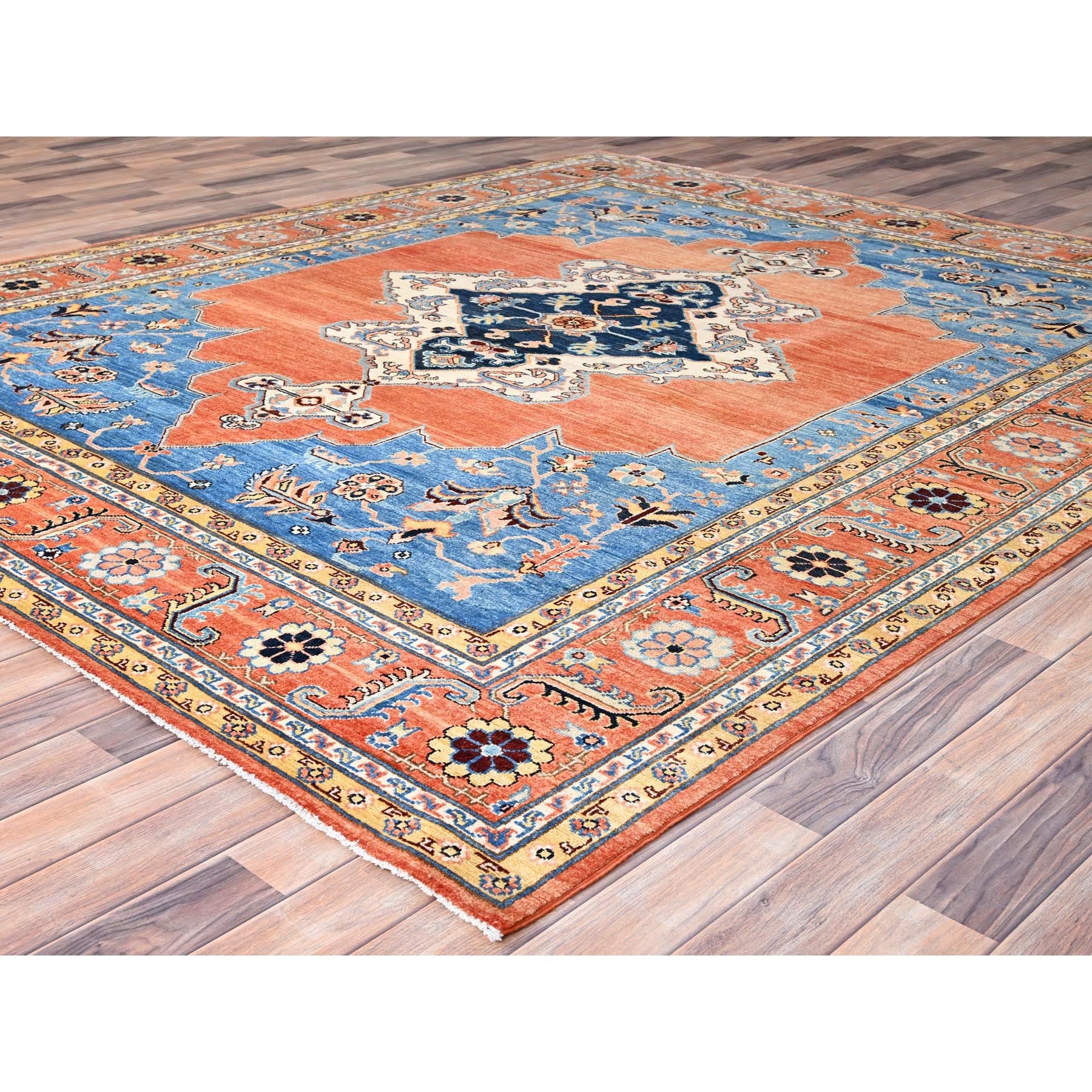 Hand Knotted Decorative Rugs Area Rug > Design# CCSR85449 > Size: 8'-1" x 9'-9"