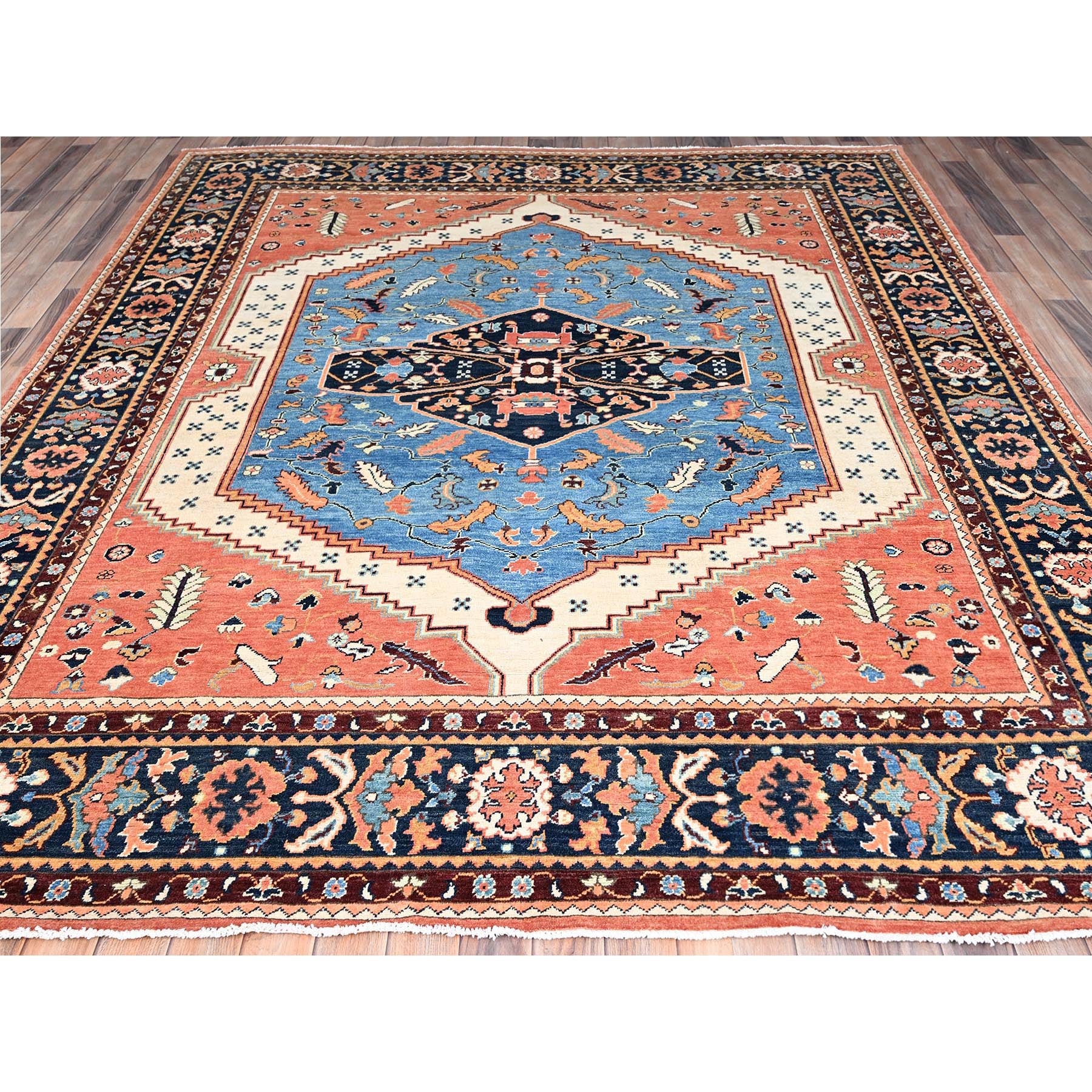 Hand Knotted Decorative Rugs Area Rug > Design# CCSR85451 > Size: 8'-3" x 9'-7"