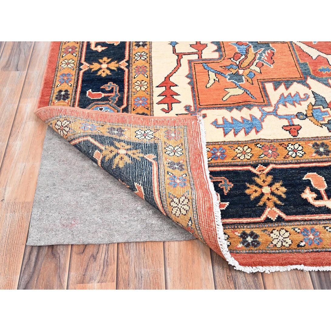 Hand Knotted Decorative Rugs Area Rug > Design# CCSR85453 > Size: 7'-10" x 10'-4"