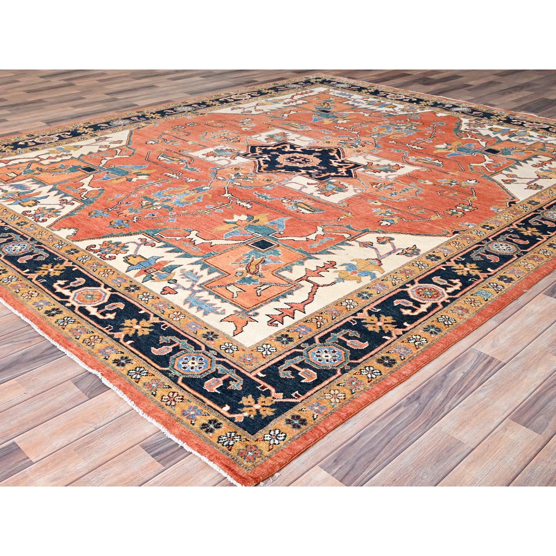 Hand Knotted Decorative Rugs Area Rug > Design# CCSR85456 > Size: 8'-5" x 10'-1"