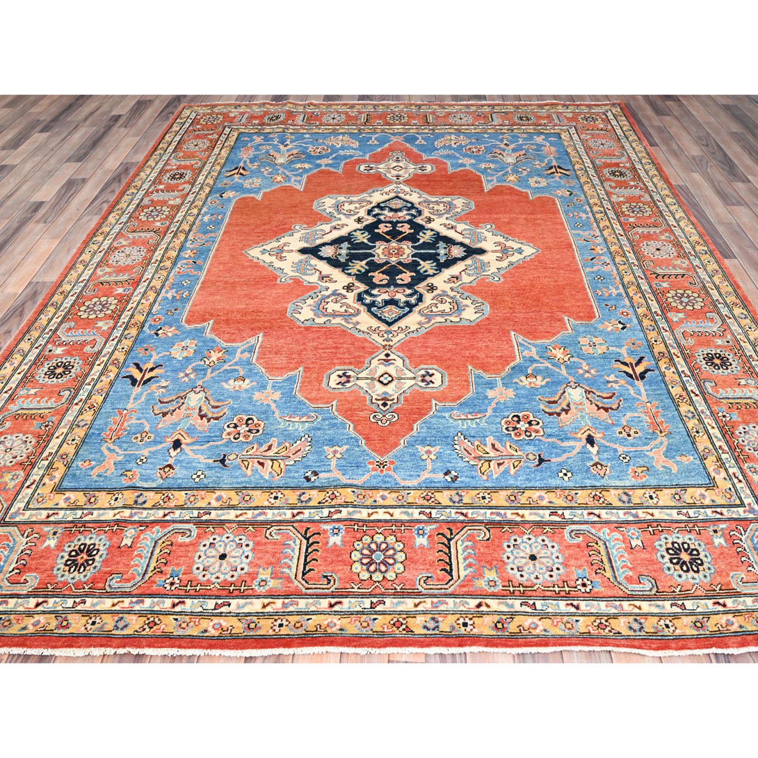 Hand Knotted Decorative Rugs Area Rug > Design# CCSR85461 > Size: 8'-0" x 9'-10"