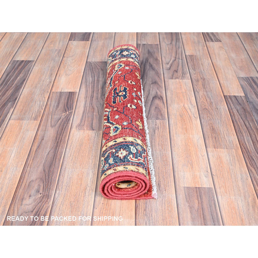 Handmade Heriz Doormat > Design# CCSR85483 > Size: 2'-0" x 2'-10"