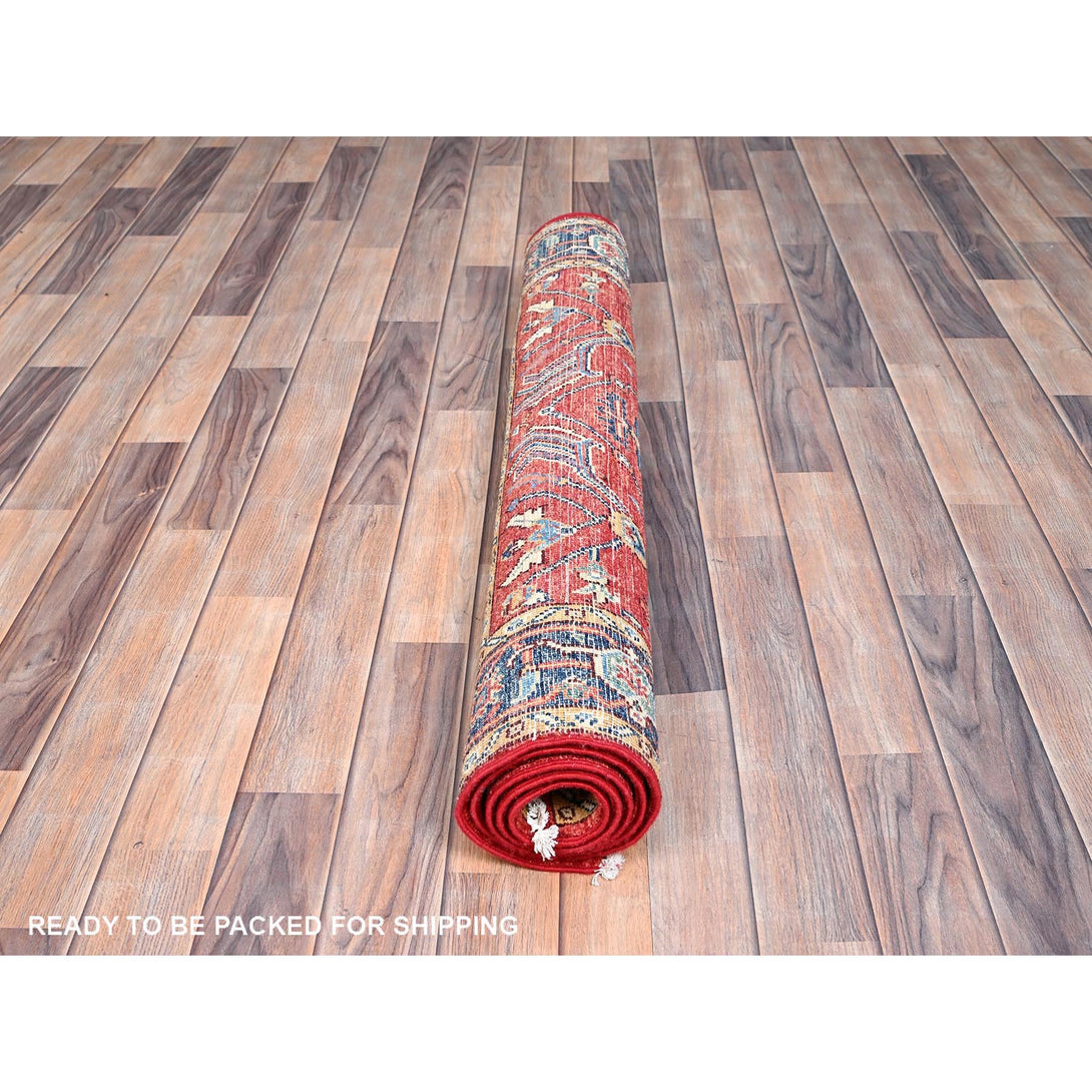 Hand Knotted Decorative Rugs Area Rug > Design# CCSR85487 > Size: 3'-9" x 5'-9"