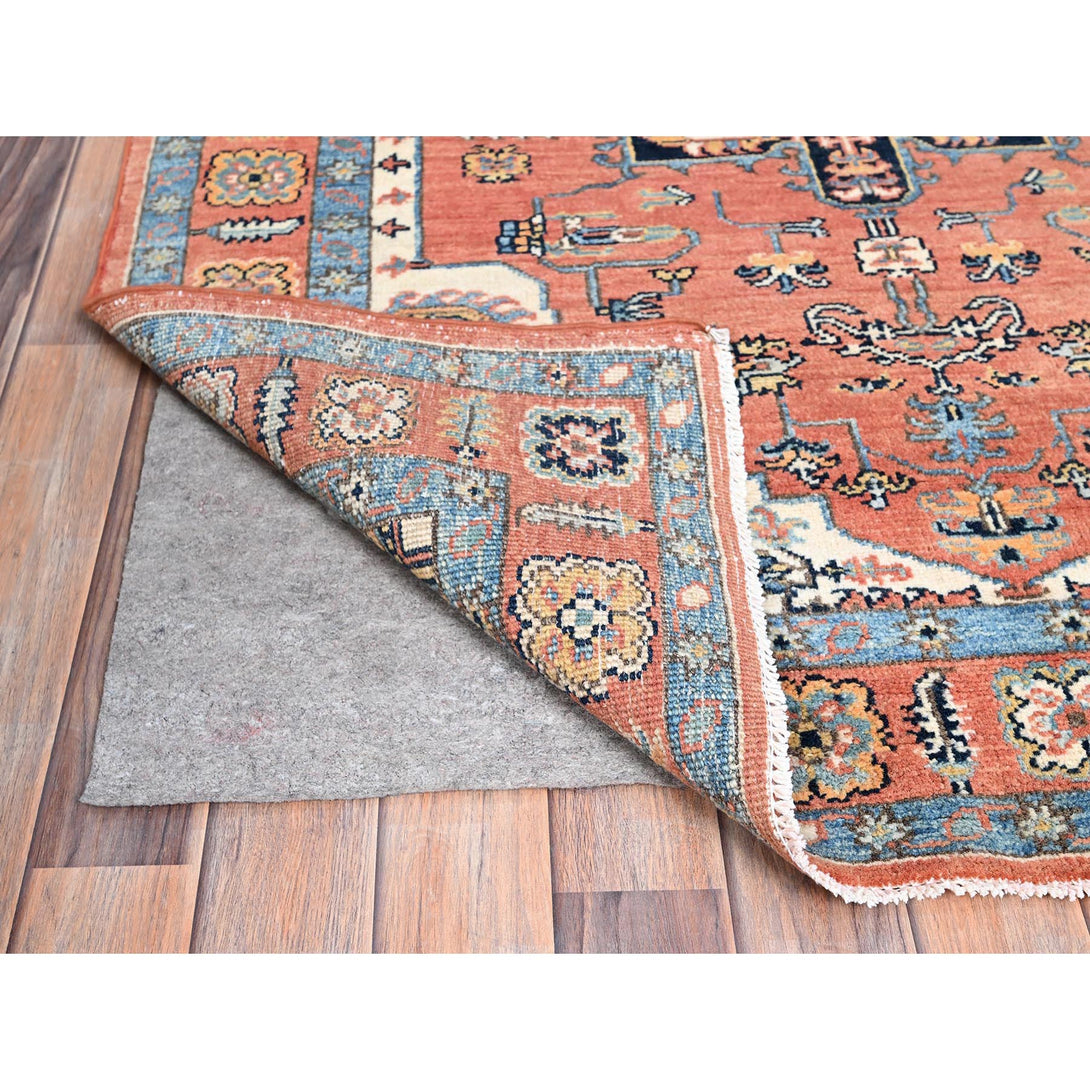 Hand Knotted Decorative Rugs Area Rug > Design# CCSR85489 > Size: 4'-0" x 5'-6"