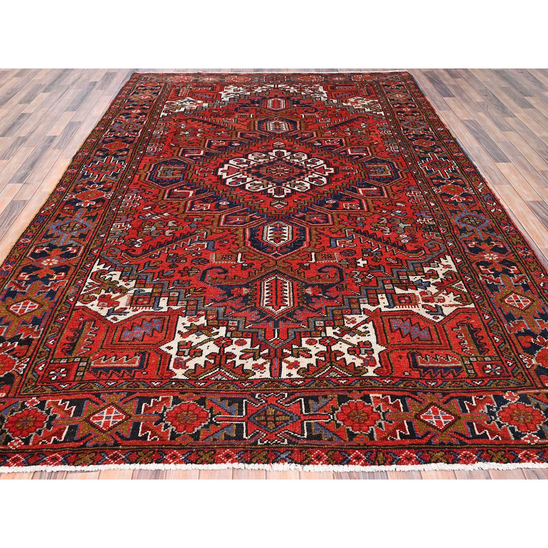 Hand Knotted Decorative Rugs Area Rug > Design# CCSR85577 > Size: 7'-9" x 11'-0"