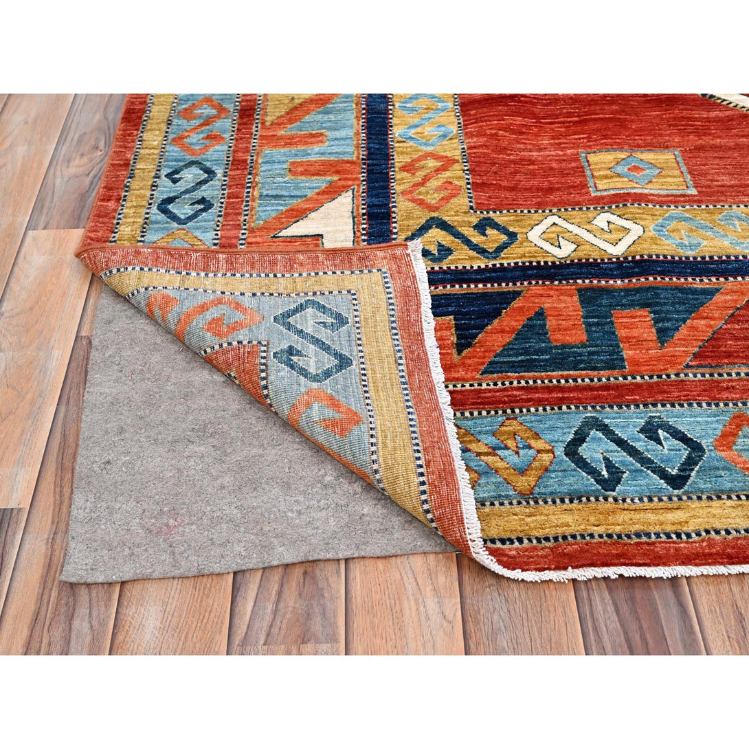 Handmade Tribal & Geometric Area Rug > Design# CCSR85613 > Size: 9'-1" x 12'-0"