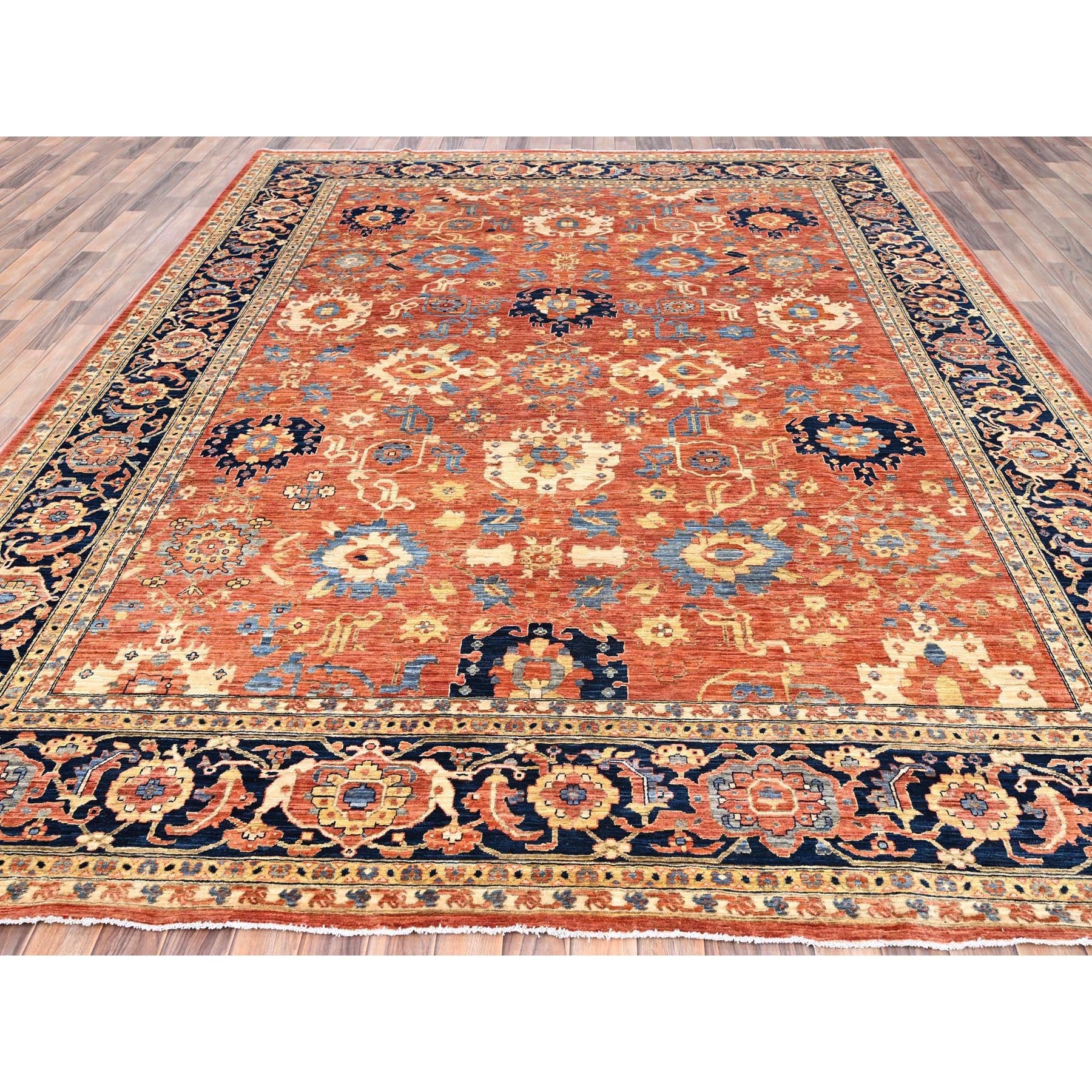 Hand Knotted Decorative Rugs Area Rug > Design# CCSR85614 > Size: 9'-1" x 11'-7"