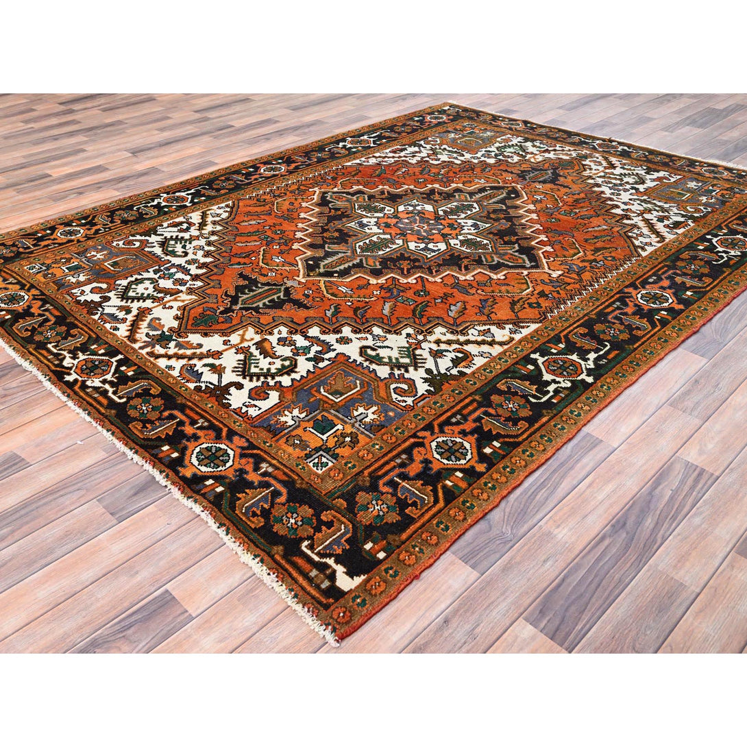 Hand Knotted Decorative Rugs Area Rug > Design# CCSR85680 > Size: 6'-8" x 9'-0"