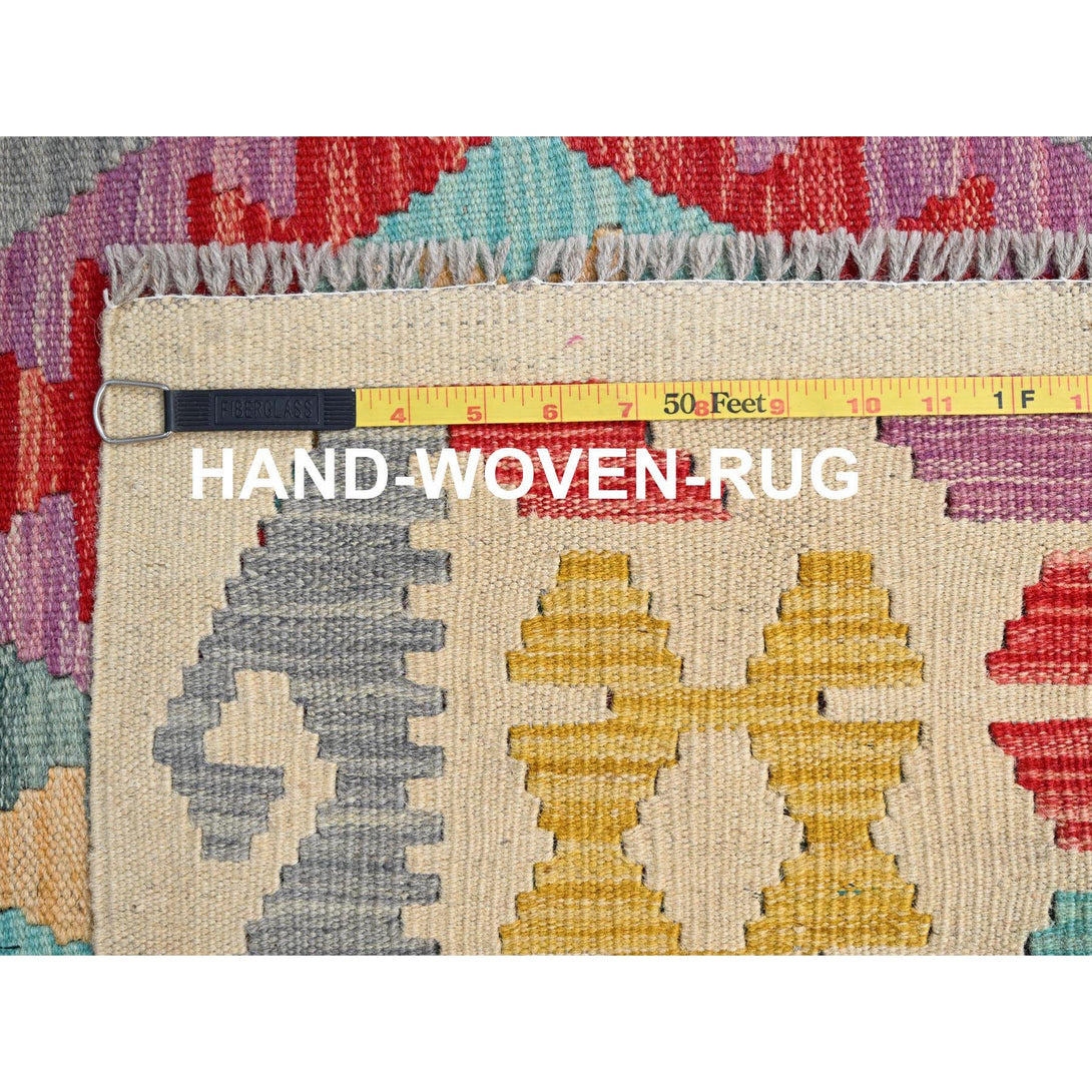 Handmade Flat Weave Area Rug > Design# CCSR85706 > Size: 6'-8" x 9'-8"