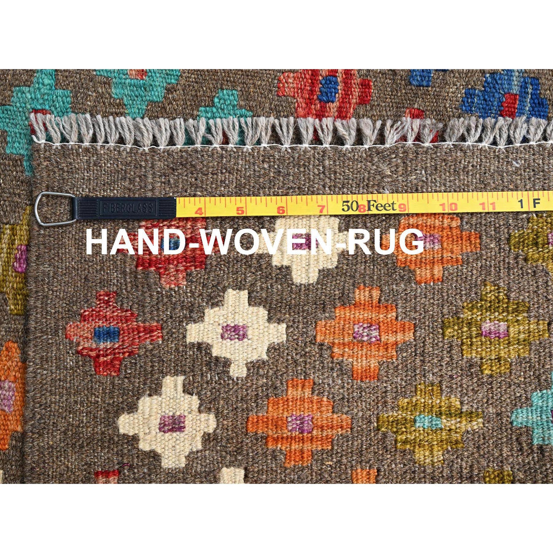 Handmade Flat Weave Area Rug > Design# CCSR85710 > Size: 7'-0" x 9'-8"