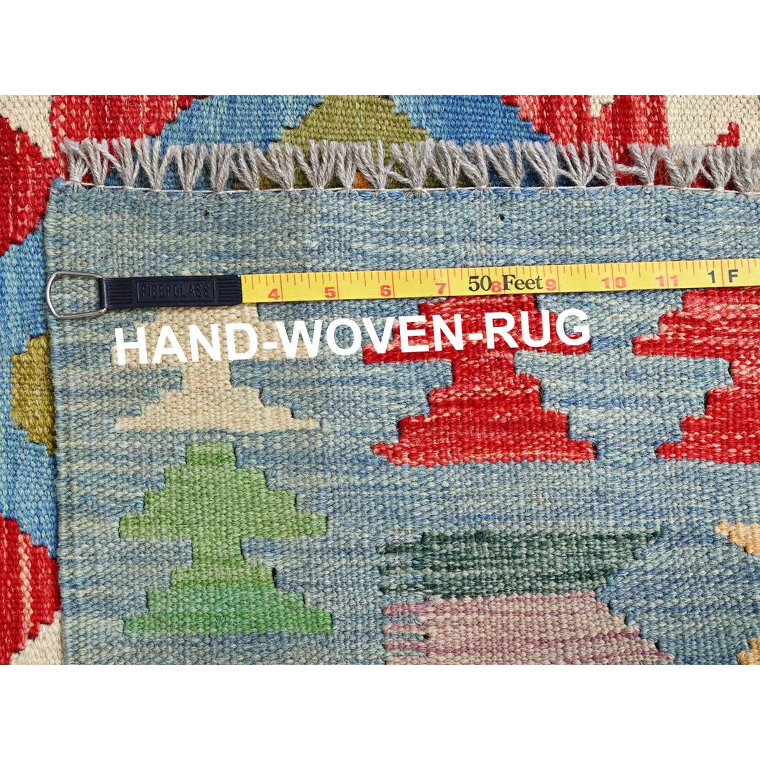 Handmade Flat Weave Area Rug > Design# CCSR85724 > Size: 3'-5" x 5'-0"
