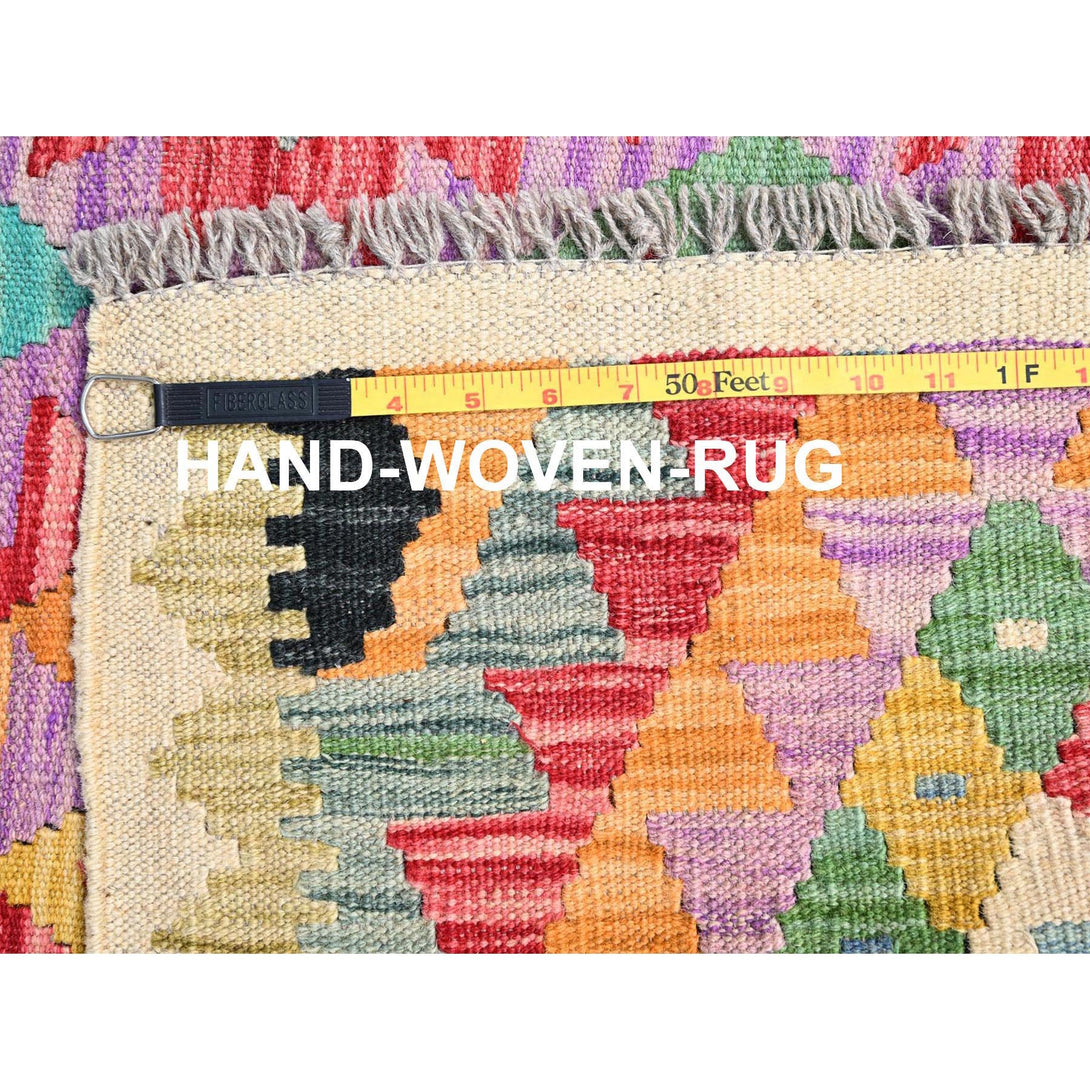 Handmade Flat Weave Area Rug > Design# CCSR85728 > Size: 3'-5" x 4'-8"