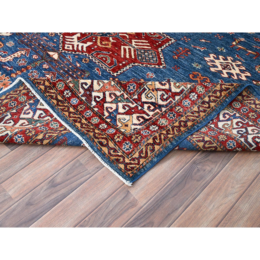 Handmade Kazak Area Rug > Design# CCSR85826 > Size: 8'-3" x 10'-0"