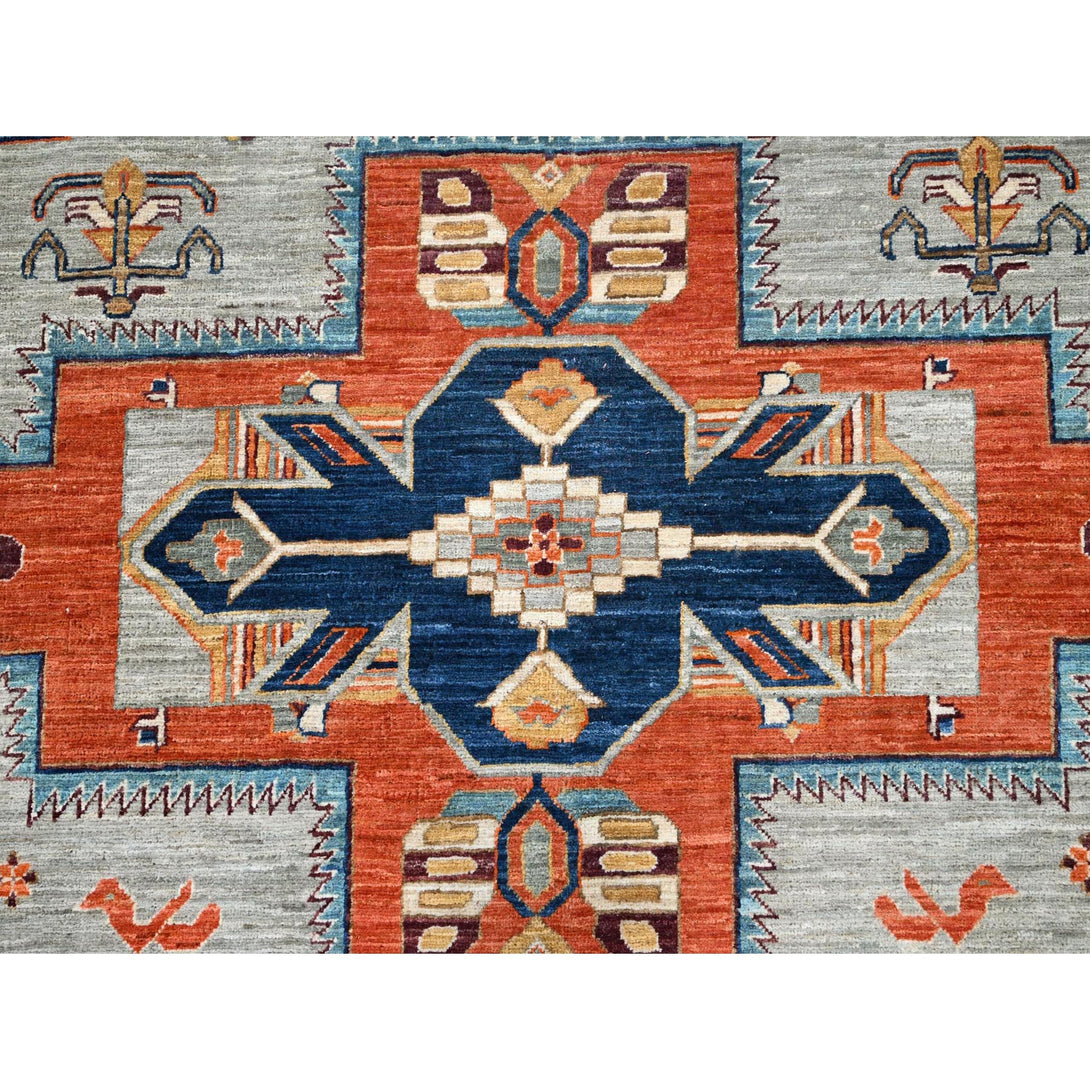 Handmade Tribal & Geometric Area Rug > Design# CCSR85834 > Size: 9'-10" x 10'-0"