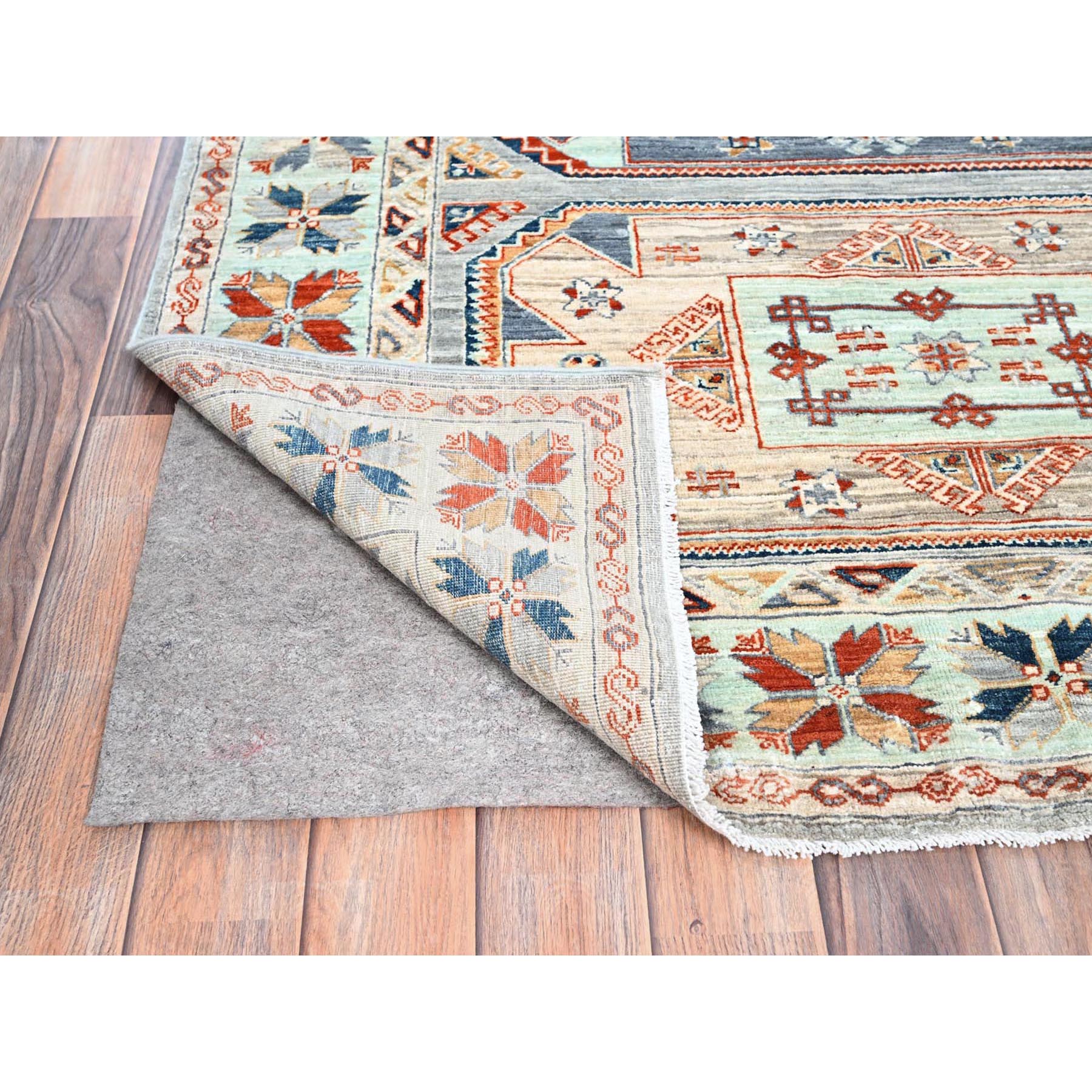 Hand Knotted Decorative Rugs Area Rug > Design# CCSR85840 > Size: 4'-0" x 11'-9"