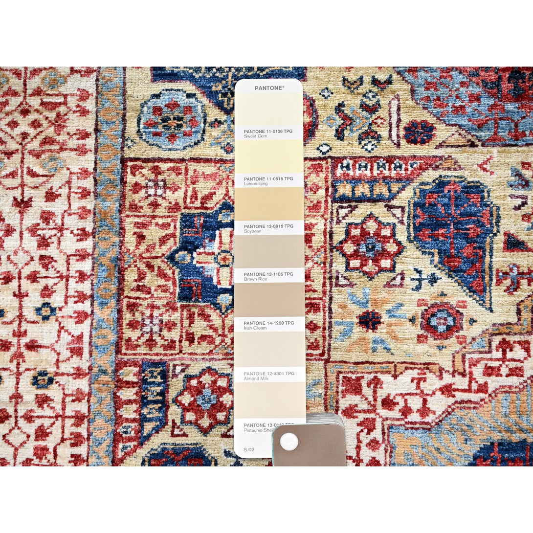 Handmade Mamluk Area Rug > Design# CCSR85857 > Size: 4'-1" x 5'-10"