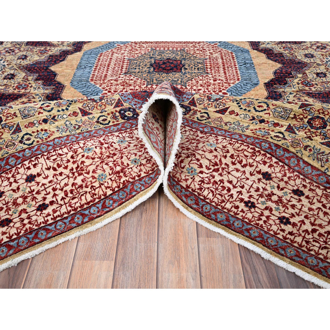 Handmade Mamluk Area Rug > Design# CCSR85868 > Size: 8'-0" x 9'-7"