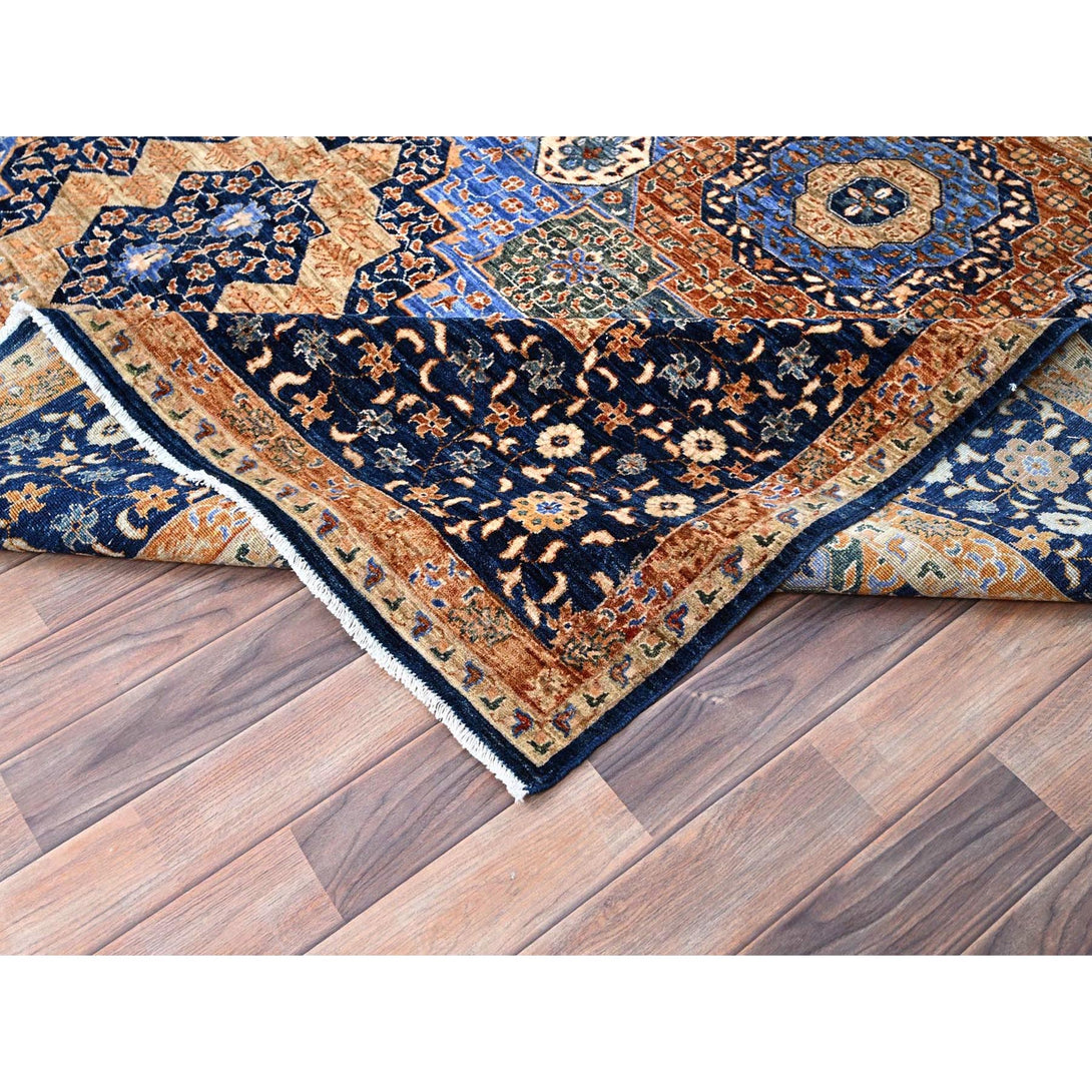 Handmade Mamluk Area Rug > Design# CCSR85869 > Size: 8'-9" x 12'-10"
