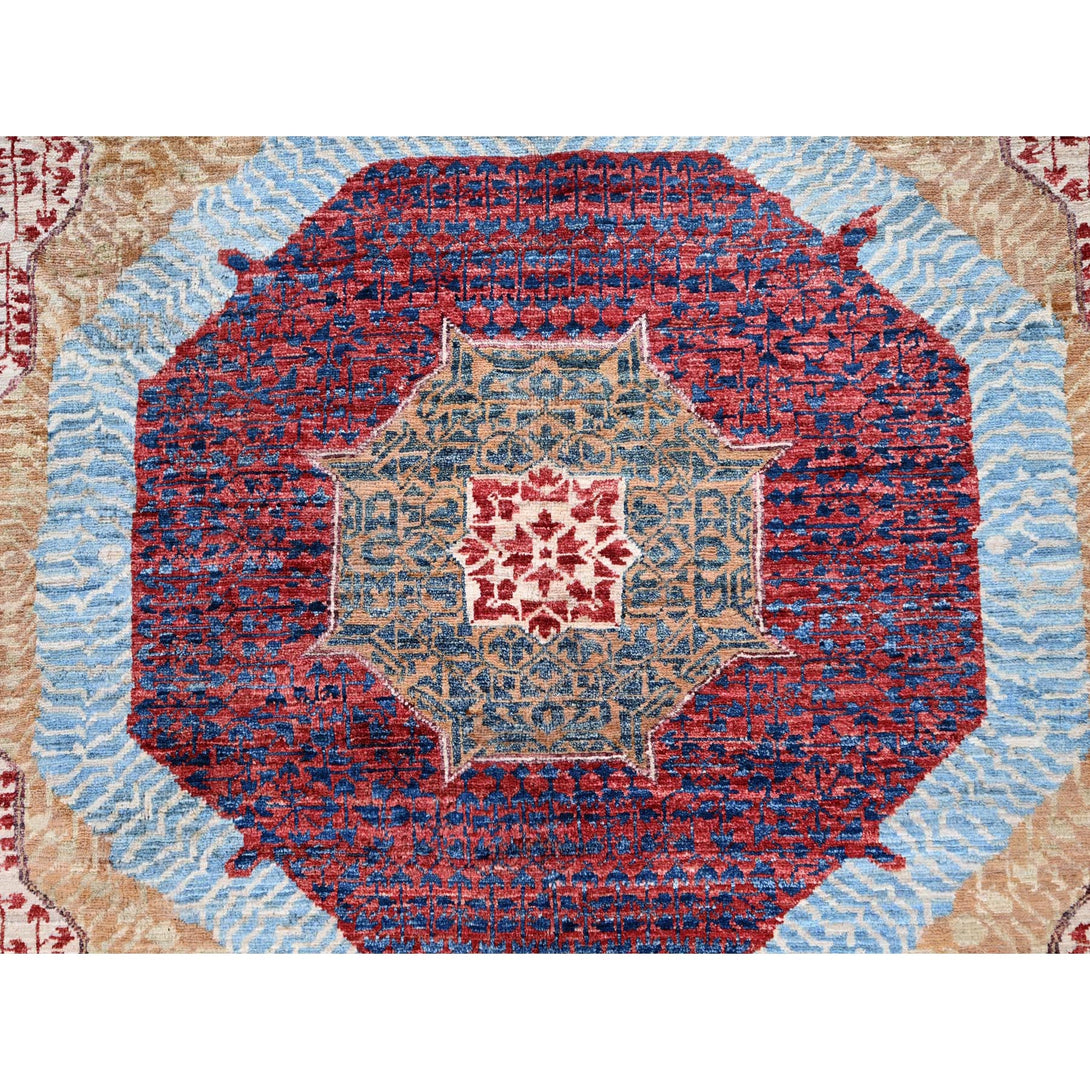 Handmade Mamluk Area Rug > Design# CCSR85872 > Size: 9'-0" x 12'-0"