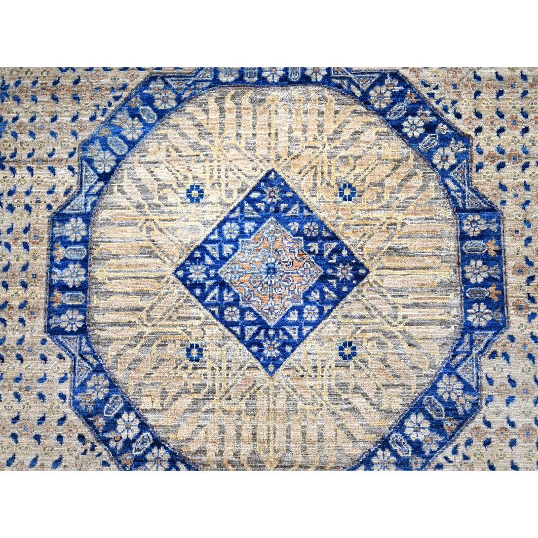 Handmade Mamluk Area Rug > Design# CCSR85873 > Size: 9'-10" x 13'-10"