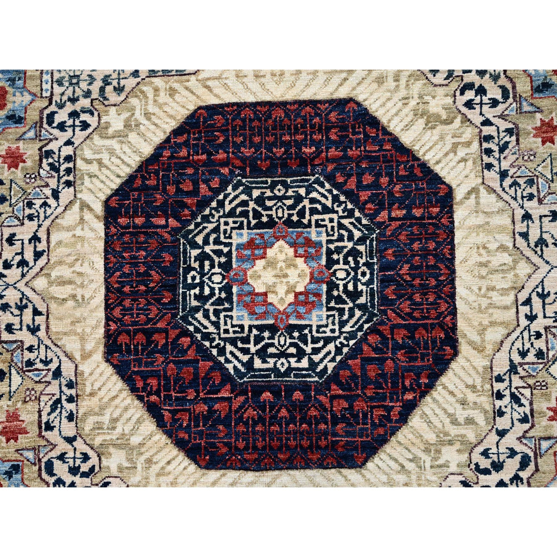 Handmade Mamluk Area Rug > Design# CCSR85879 > Size: 5'-10" x 8'-10"
