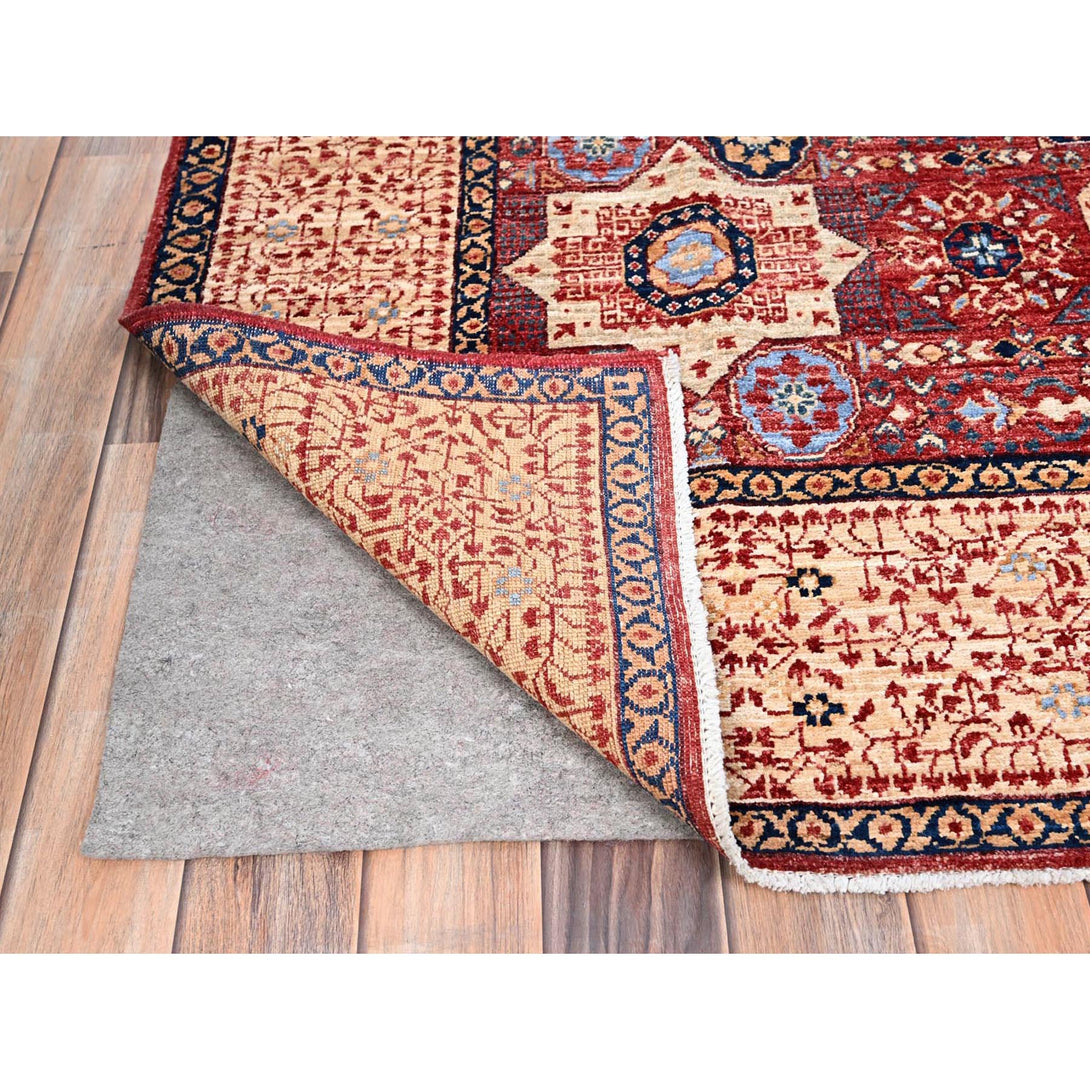 Handmade Mamluk Area Rug > Design# CCSR85882 > Size: 5'-9" x 9'-7"