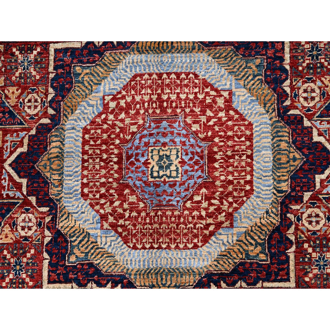 Handmade Mamluk Area Rug > Design# CCSR85882 > Size: 5'-9" x 9'-7"