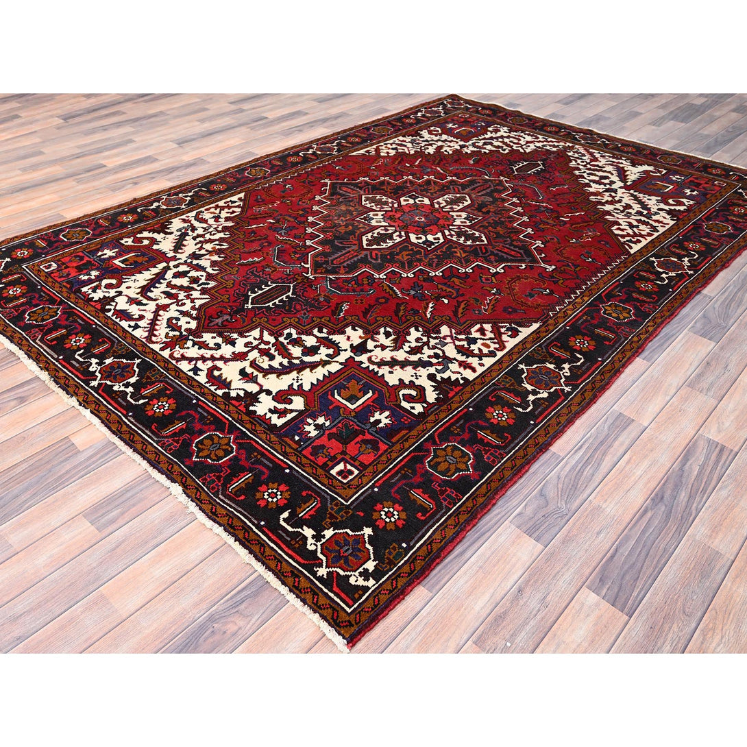Hand Knotted  Rectangle Area Rug > Design# CCSR85900 > Size: 6'-7" x 9'-6"