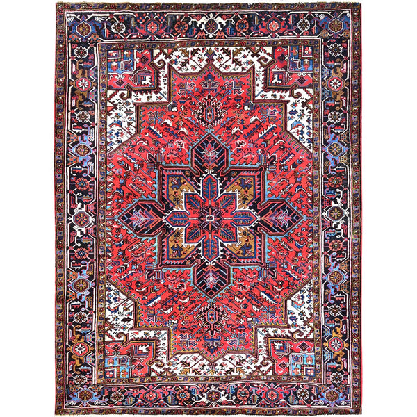 Hand Knotted  Rectangle Area Rug > Design# CCSR85913 > Size: 7'-1" x 9'-7"