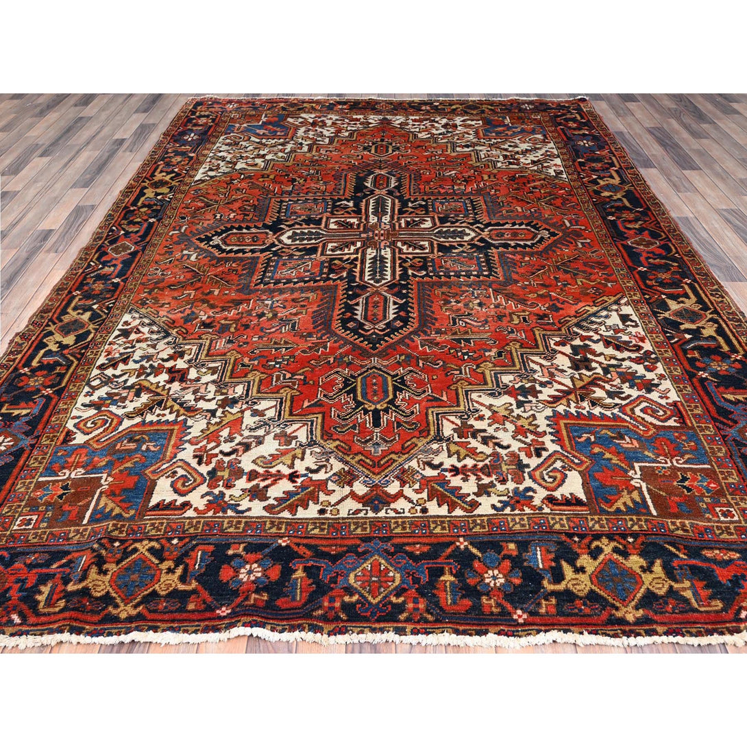 Hand Knotted  Rectangle Area Rug > Design# CCSR85917 > Size: 7'-7" x 9'-10"