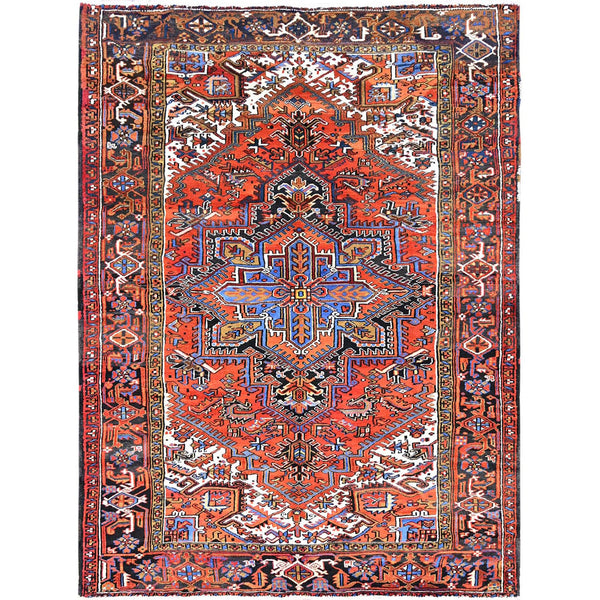 Hand Knotted  Rectangle Area Rug > Design# CCSR85929 > Size: 7'-0" x 9'-4"