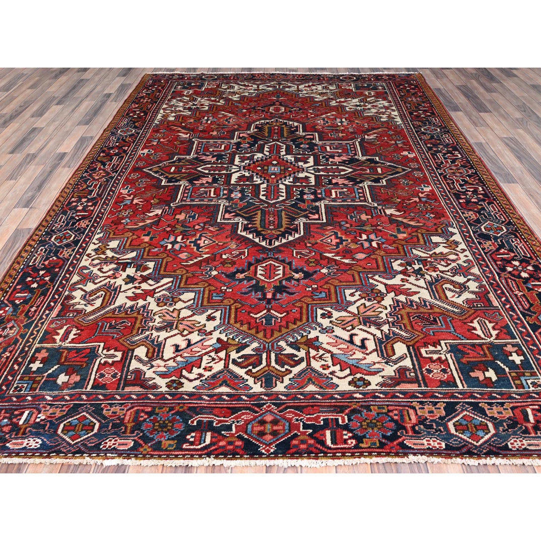 Hand Knotted  Rectangle Area Rug > Design# CCSR85937 > Size: 7'-9" x 11'-1"