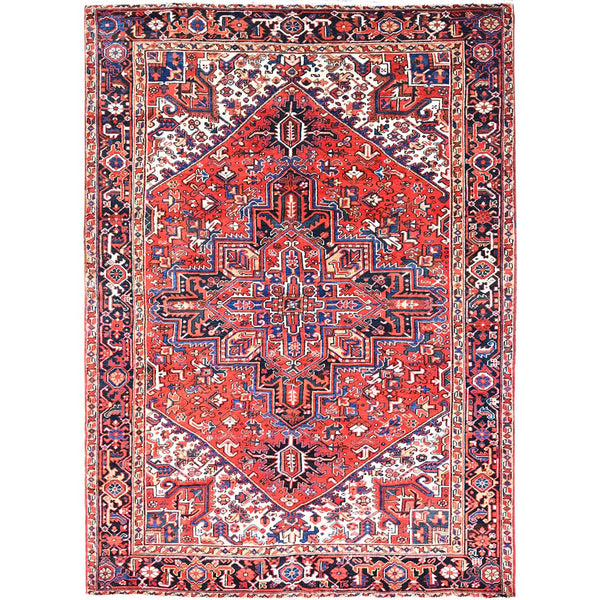 Hand Knotted  Rectangle Area Rug > Design# CCSR85939 > Size: 6'-11" x 9'-4"
