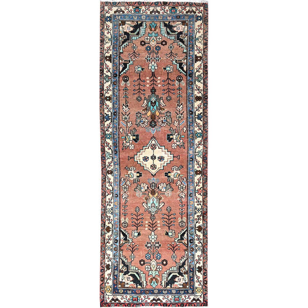Hand Knotted  Rectangle Runner > Design# CCSR85942 > Size: 3'-4" x 9'-3"