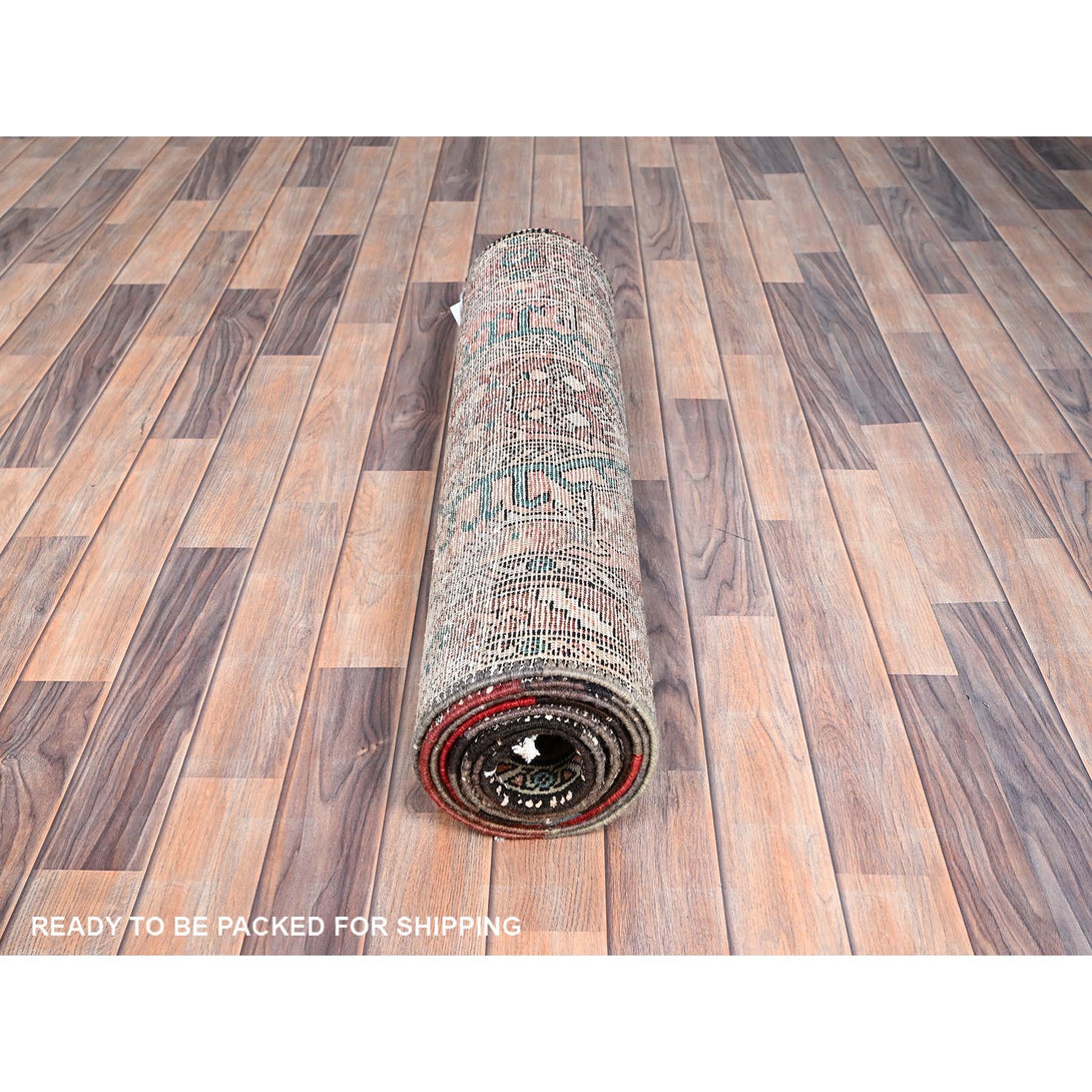 Hand Knotted  Rectangle Runner > Design# CCSR85945 > Size: 3'-2" x 10'-9"