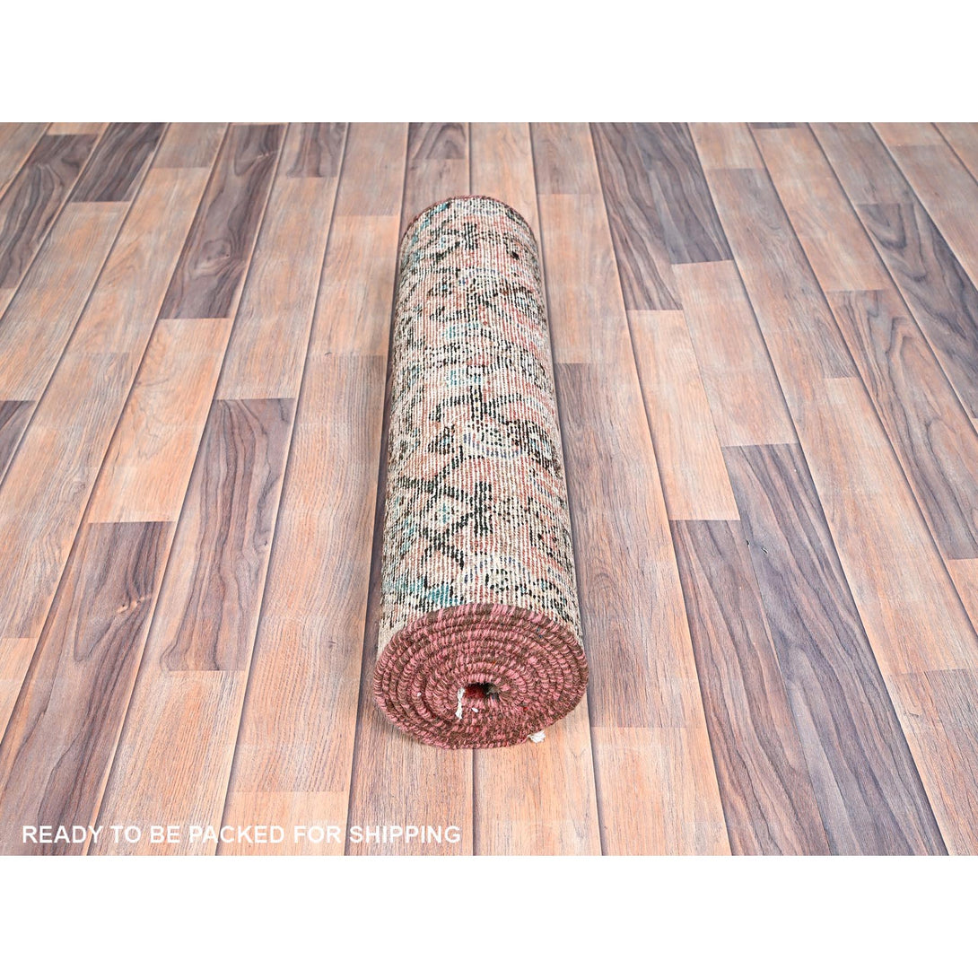 Hand Knotted  Rectangle Runner > Design# CCSR85951 > Size: 2'-2" x 11'-3"