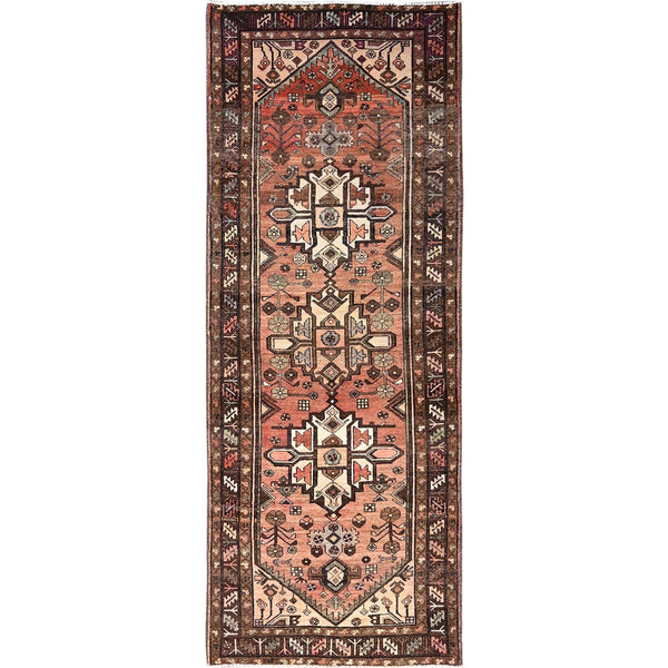 Hand Knotted  Rectangle Runner > Design# CCSR85956 > Size: 3'-7" x 9'-6"