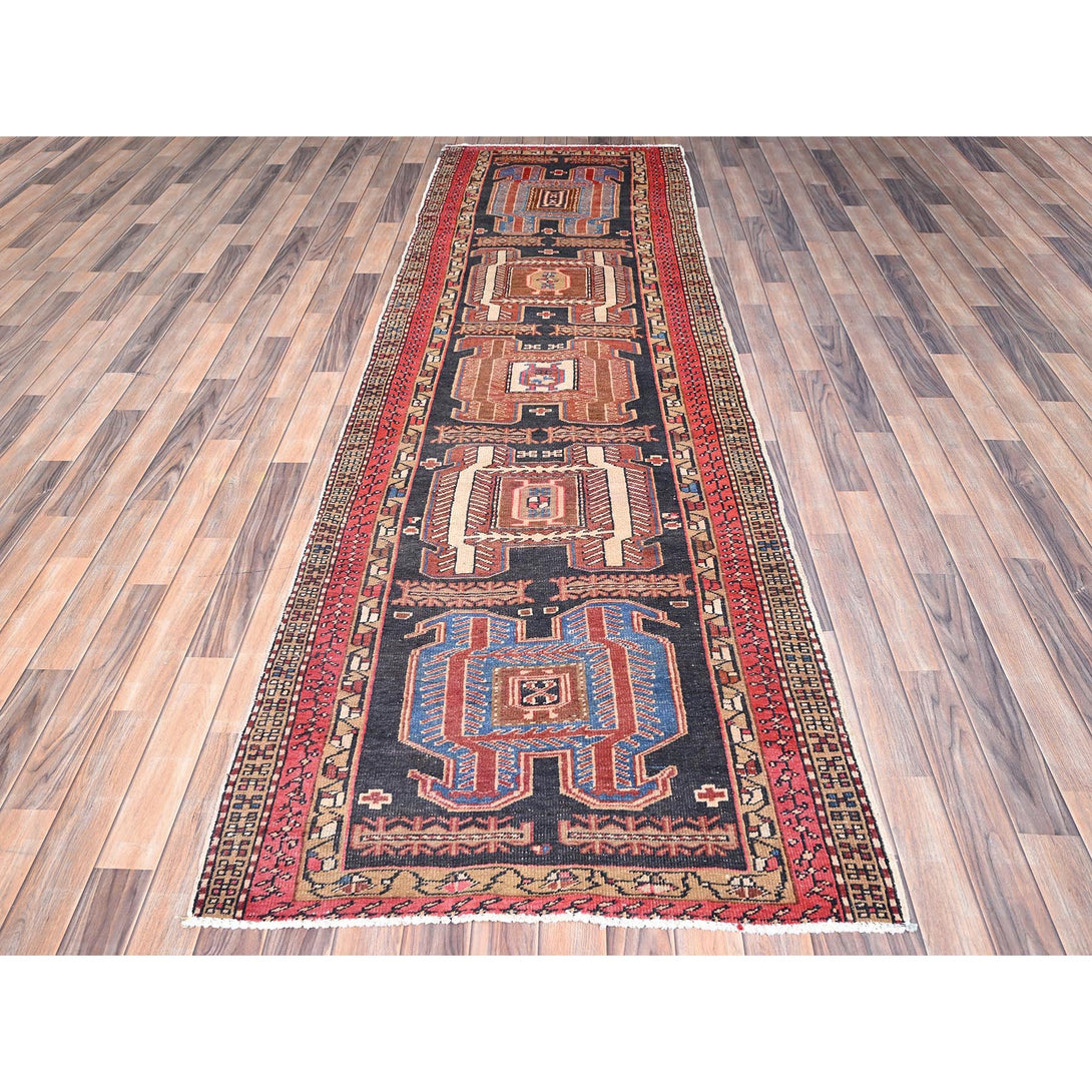 Hand Knotted  Rectangle Runner > Design# CCSR85958 > Size: 3'-5" x 10'-4"